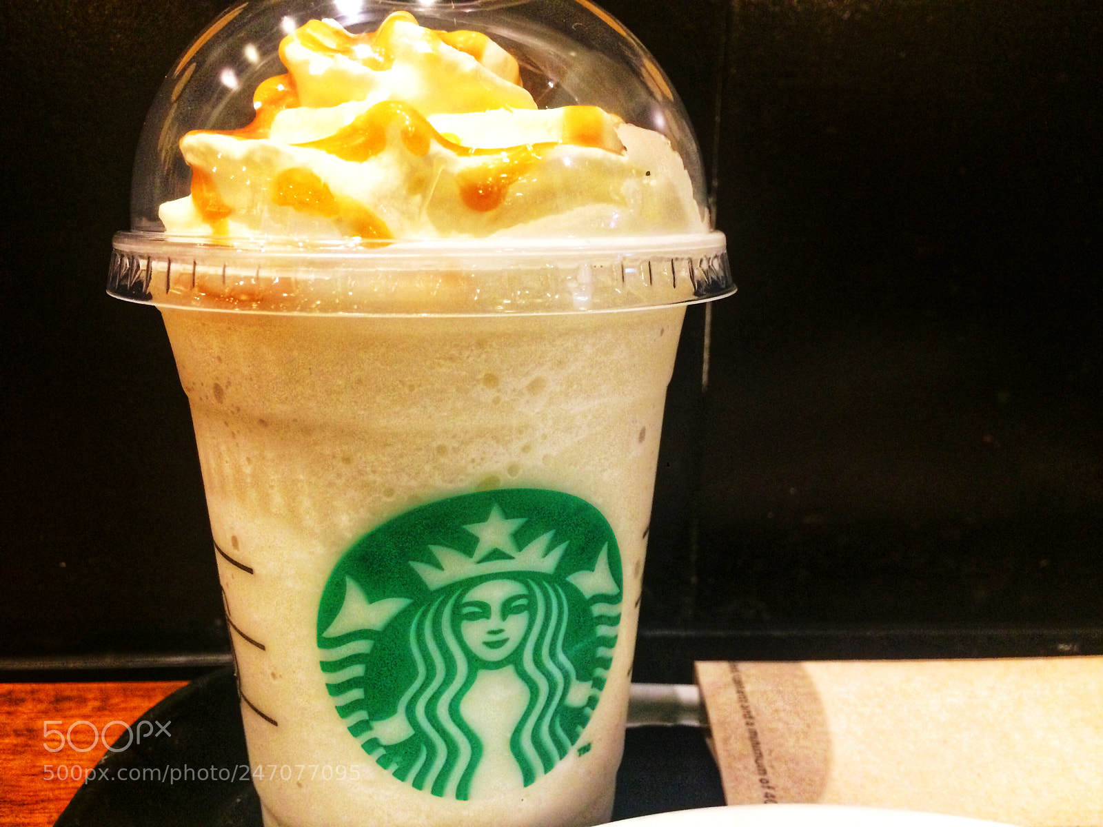 Apple iPhone 5s sample photo. Butterbeer on starbucks here photography
