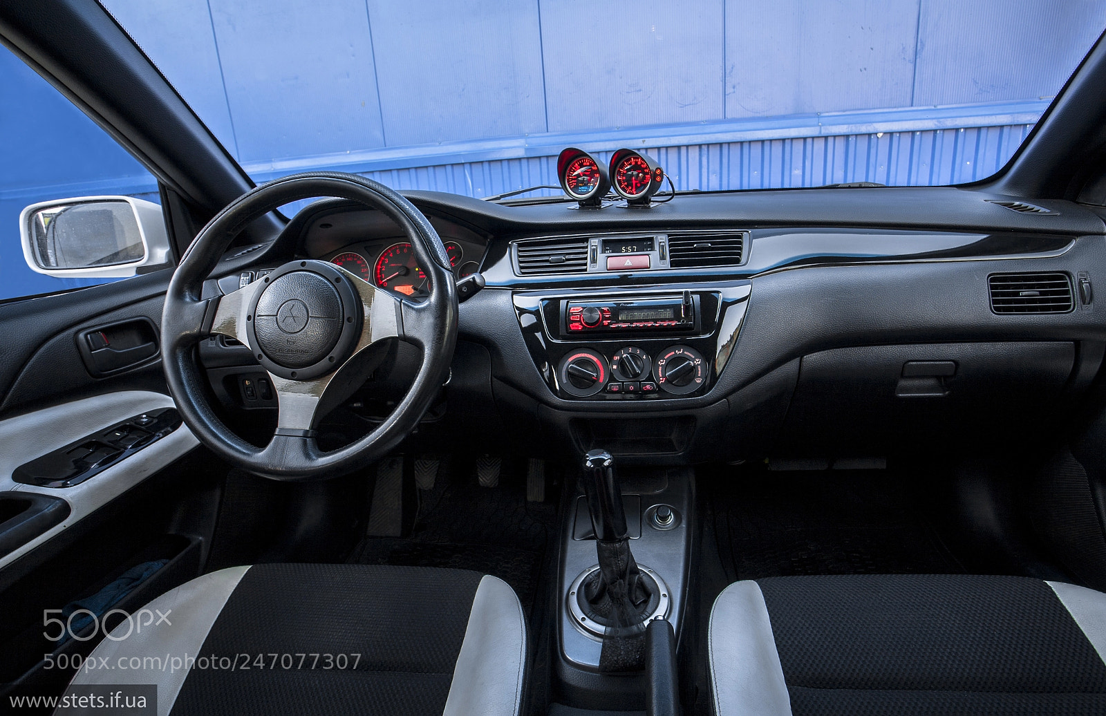 Canon EOS 5D sample photo. Mitsubishi lancer evolution 8 photography