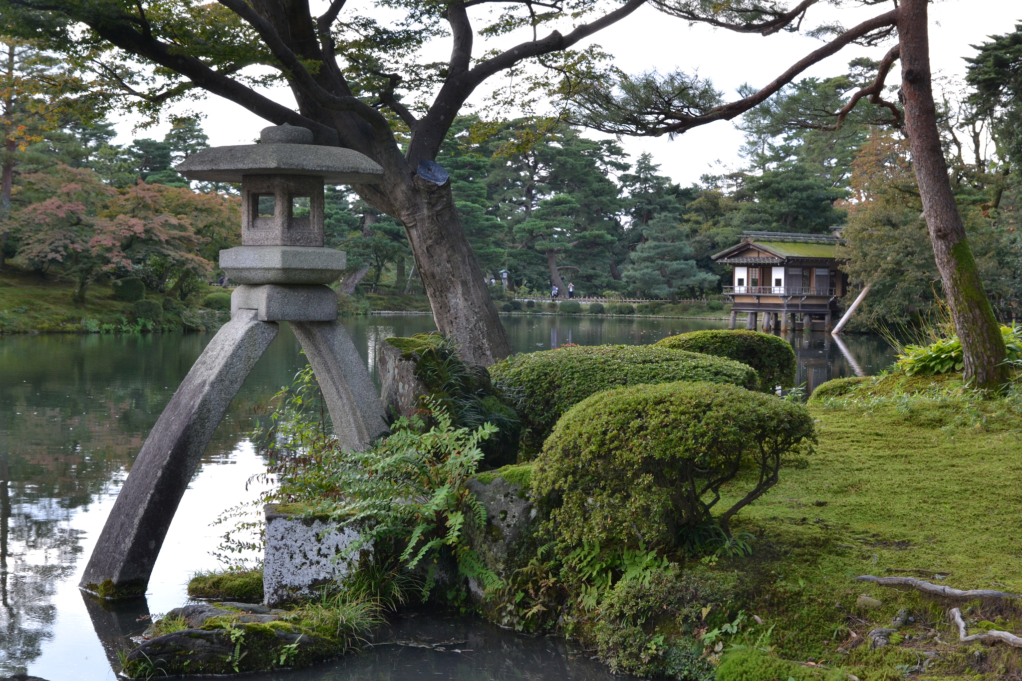 Nikon D3100 sample photo. Kanazawa park photography