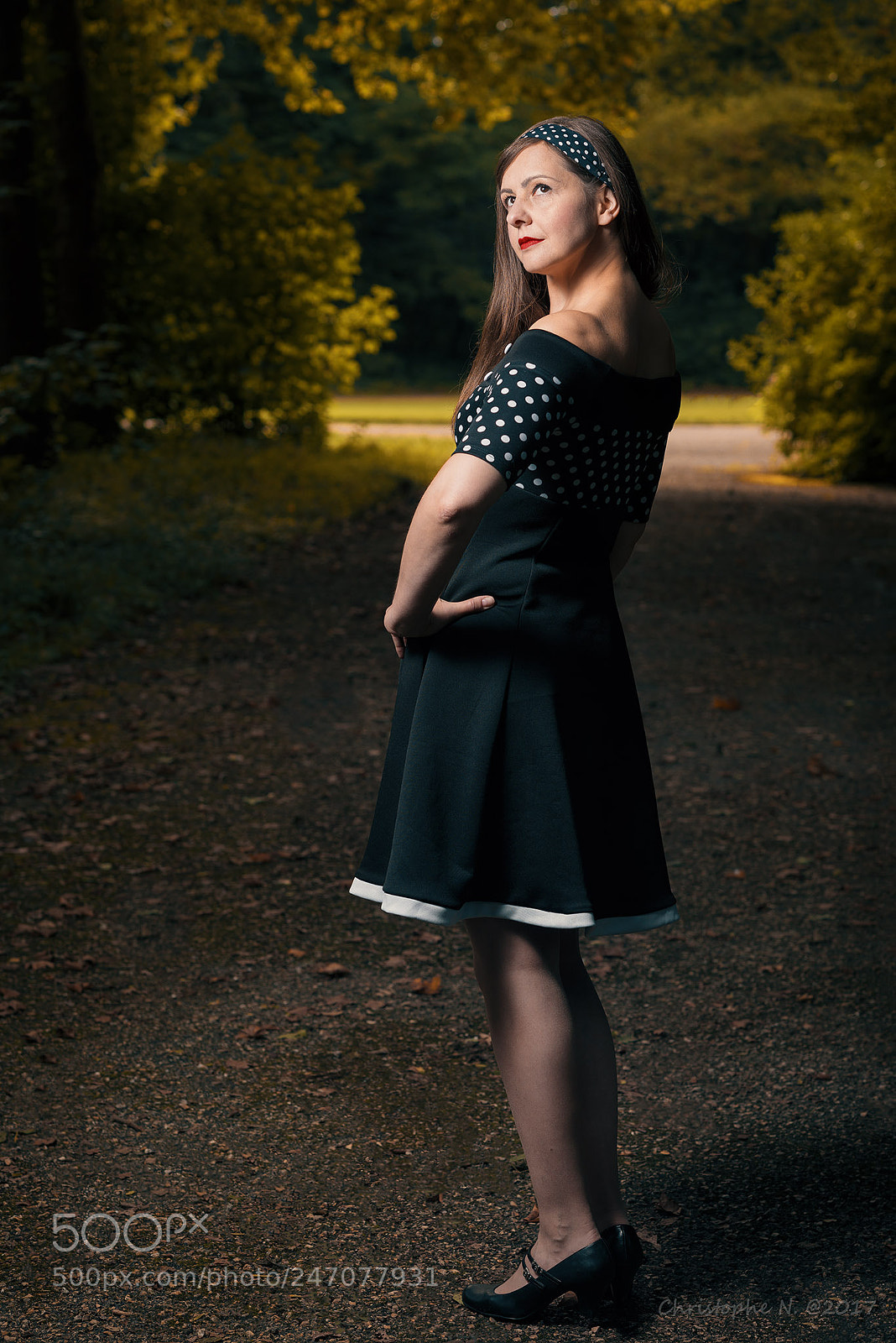 Nikon D810 sample photo. Angélique - pin-up photography