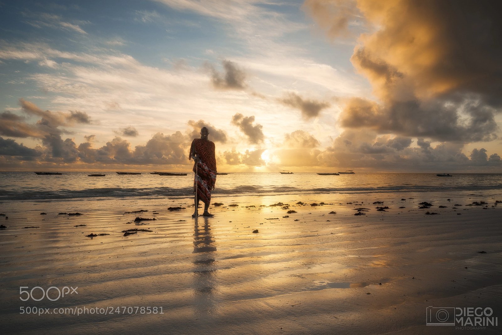 Nikon D800 sample photo. Magical sunsire at zanzibar photography