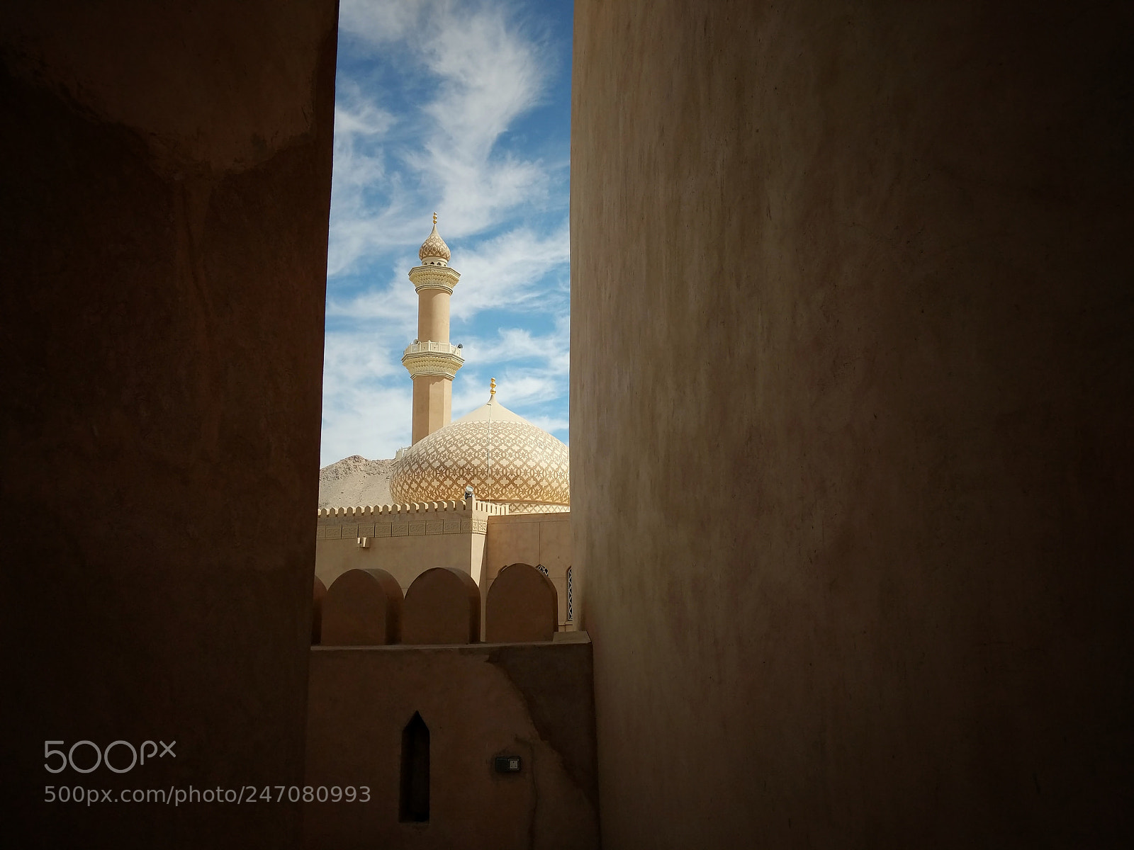 Google Pixel 2 sample photo. View from nizwa fort photography