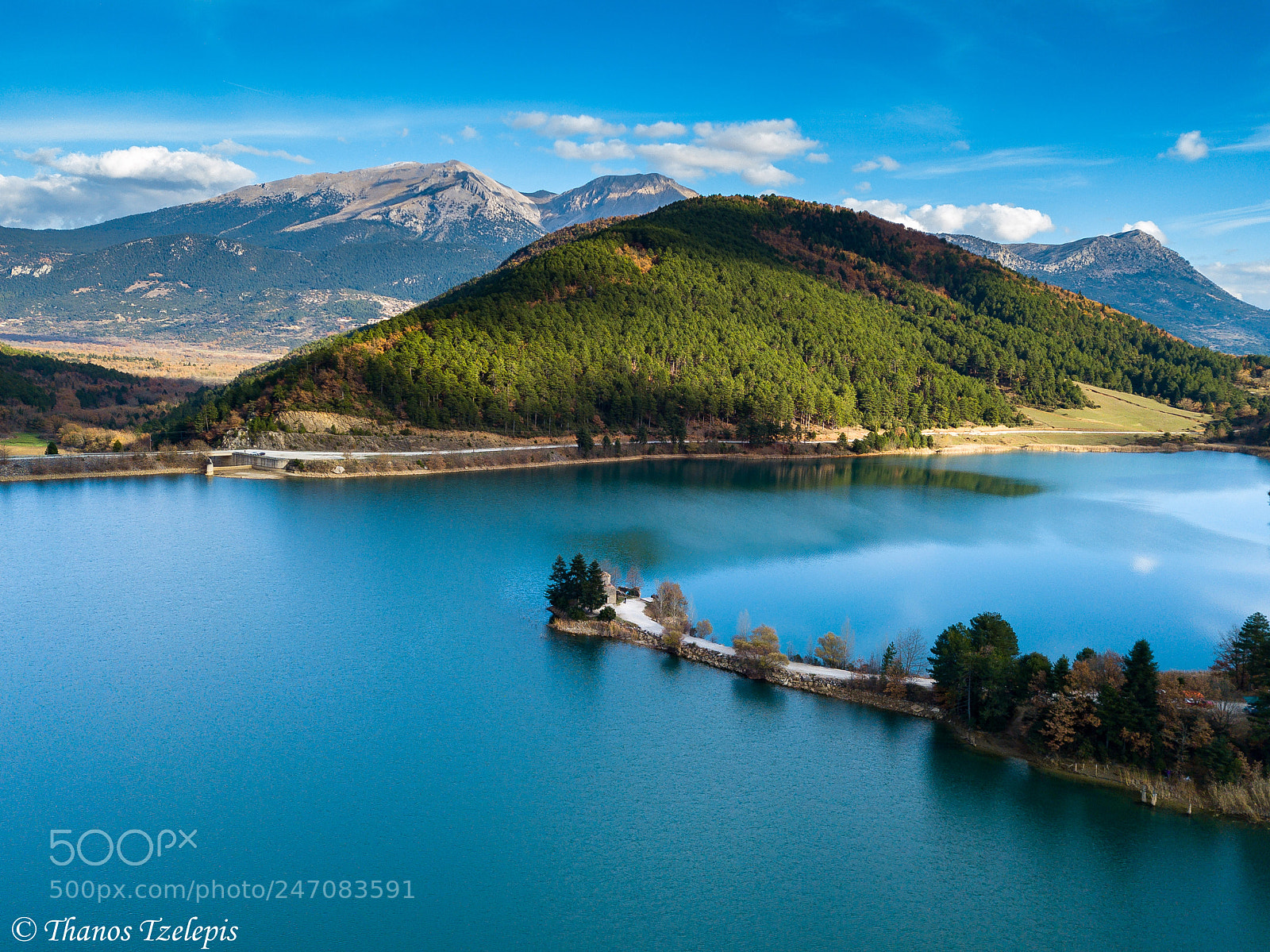 DJI FC220 sample photo. Lake doxa photography