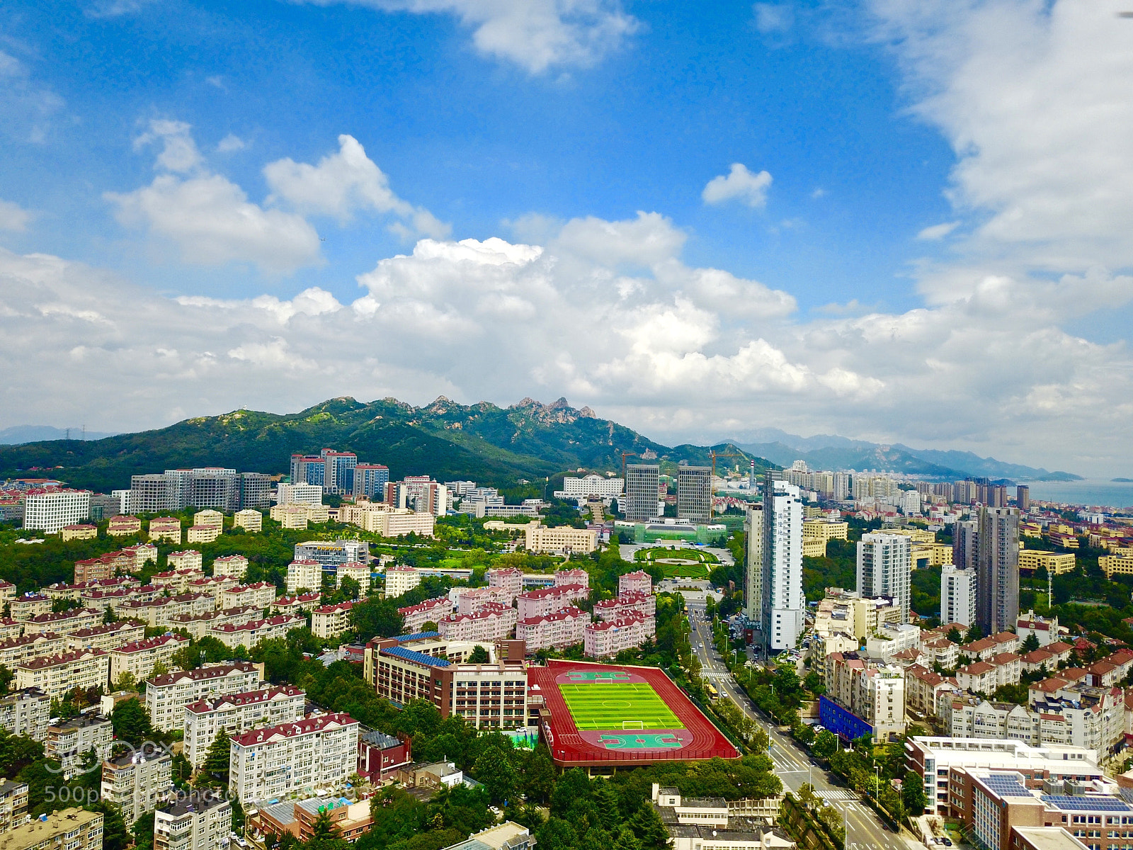 DJI FC220 sample photo. 青岛 photography