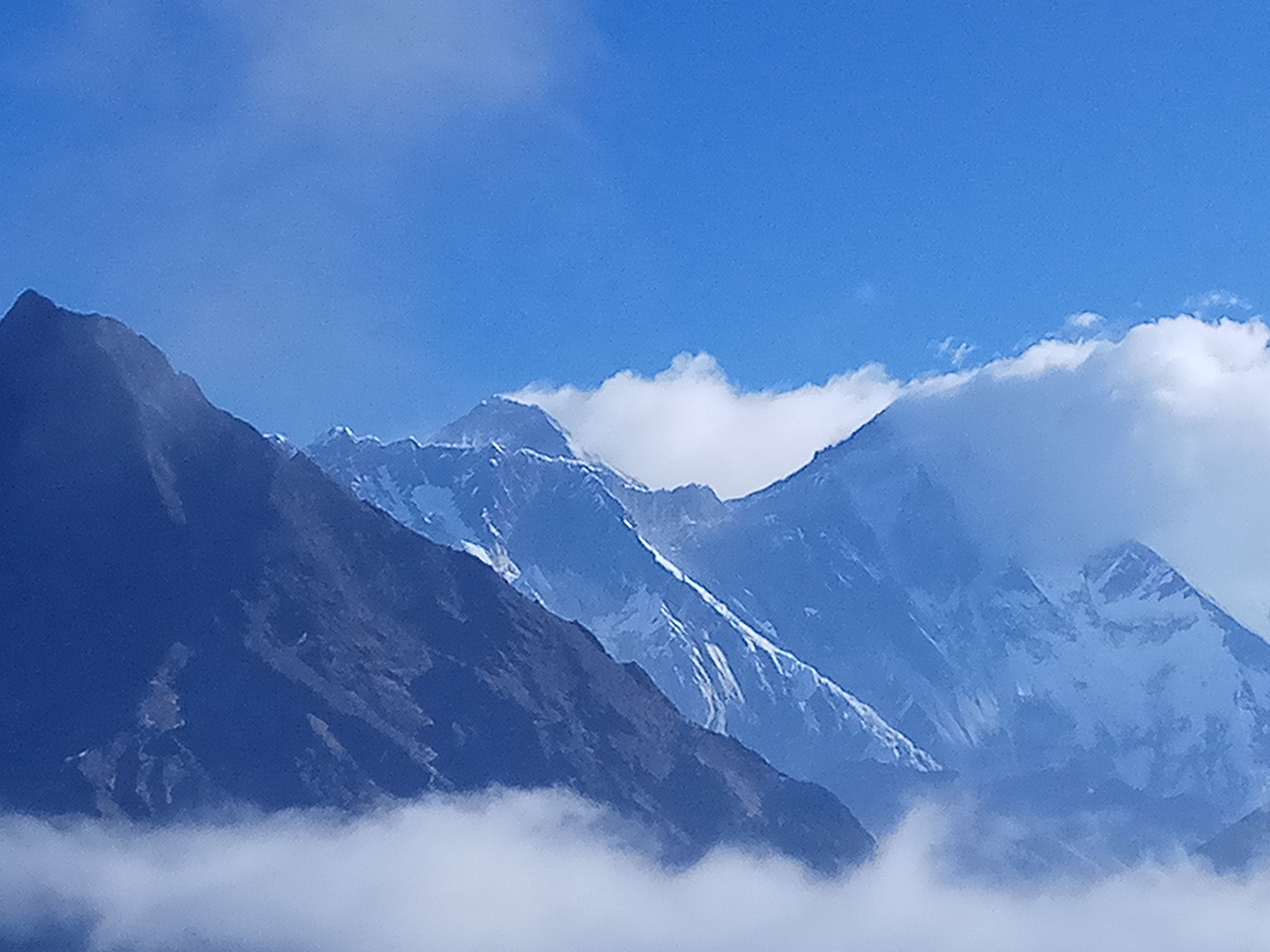 Xiaomi Redmi Pro sample photo. Mount everest from syangboche photography