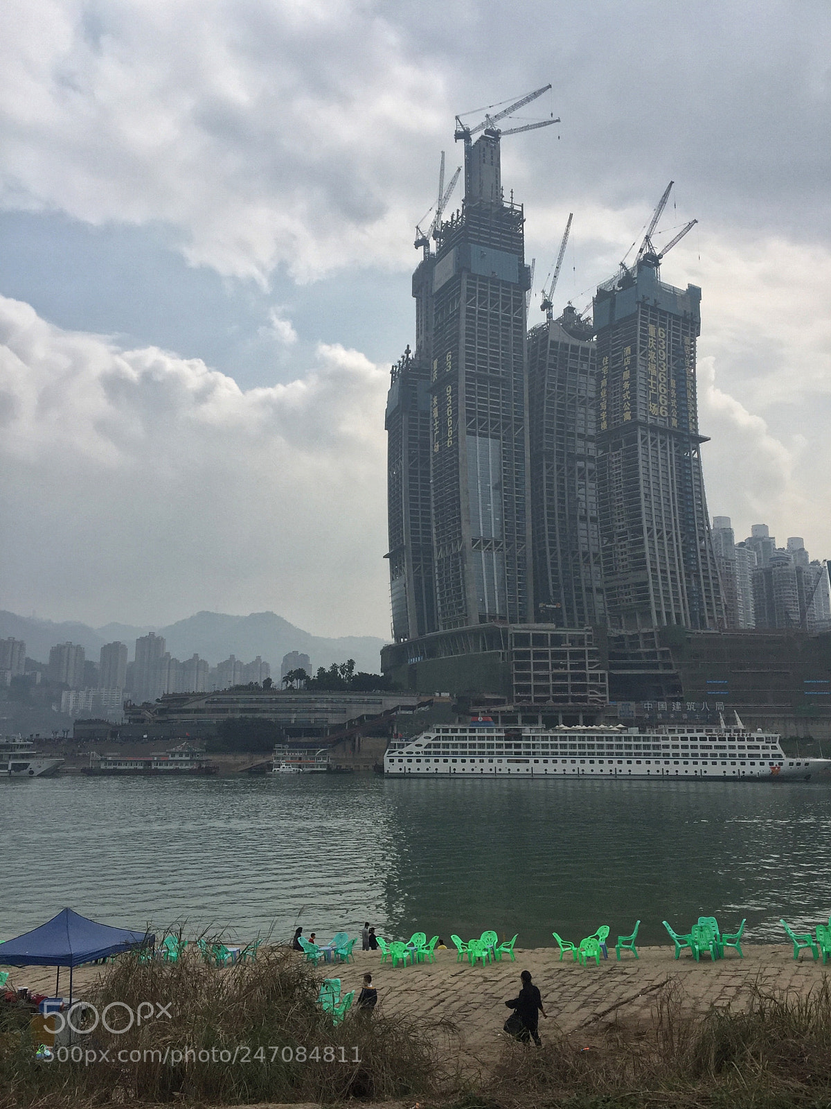 Apple iPhone 6 Plus sample photo. 重庆朝天门码头（从江北嘴方向拍摄） photography