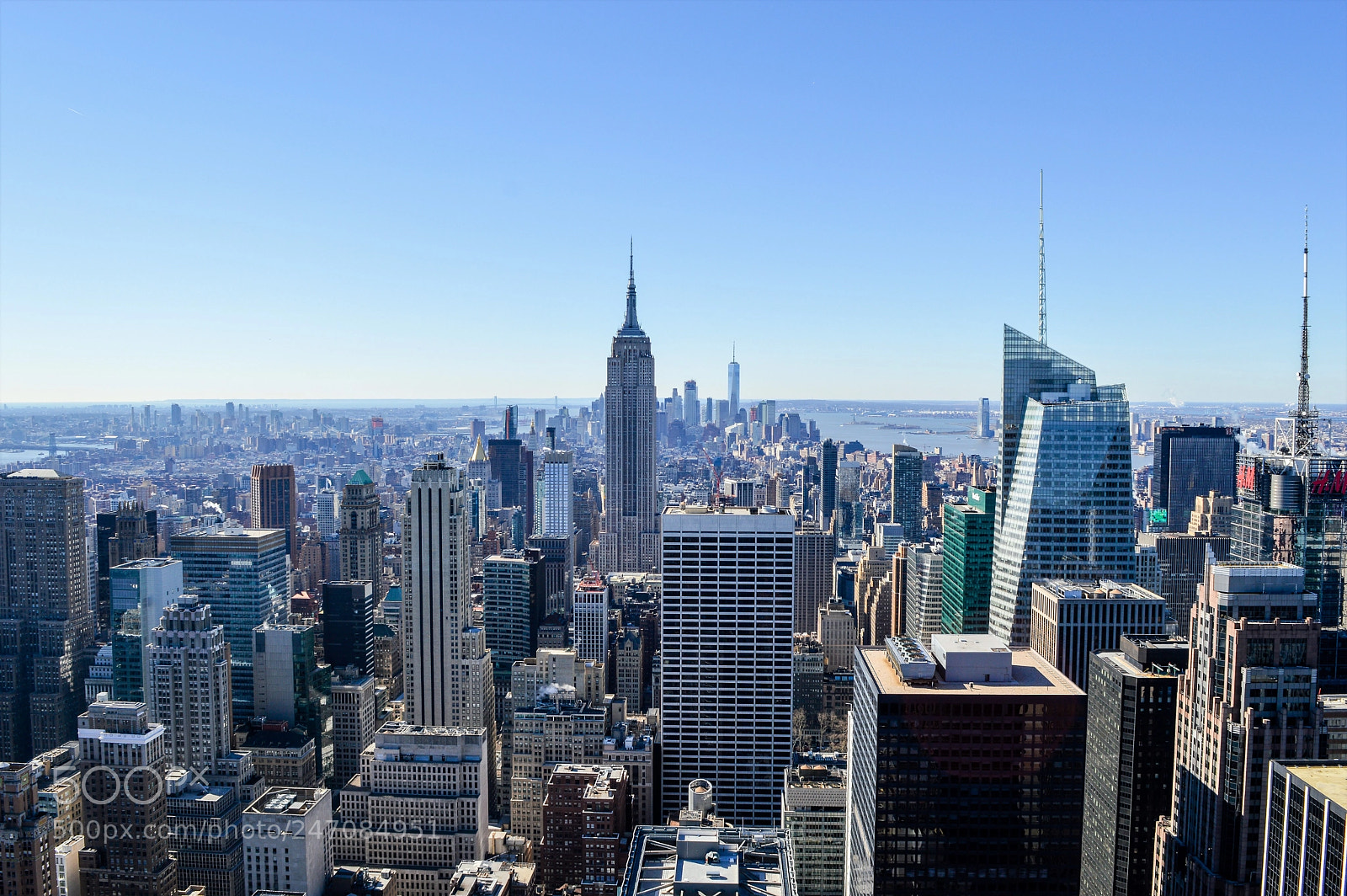 Nikon D3200 sample photo. View over midtown manhattan. photography
