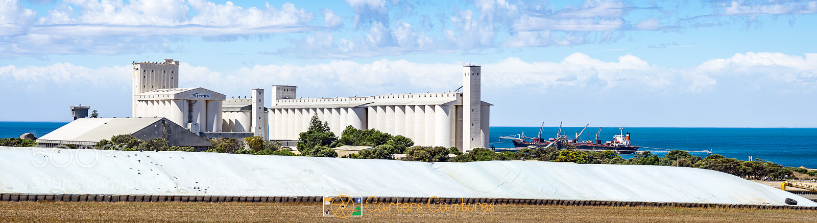 Nikon D7200 sample photo. Ardrossan silos - yorke photography