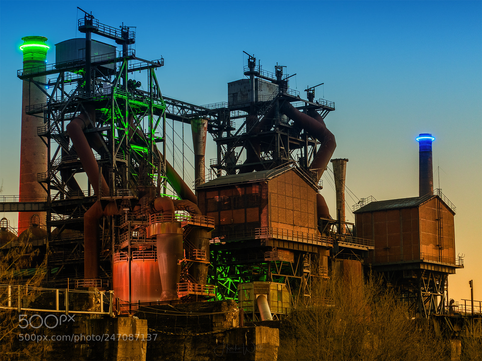 Olympus OM-D E-M1 Mark II sample photo. Blast furnace 1+2 photography