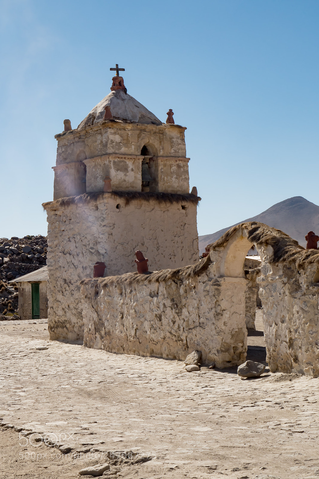 Olympus OM-D E-M5 II sample photo. Atacama church photography