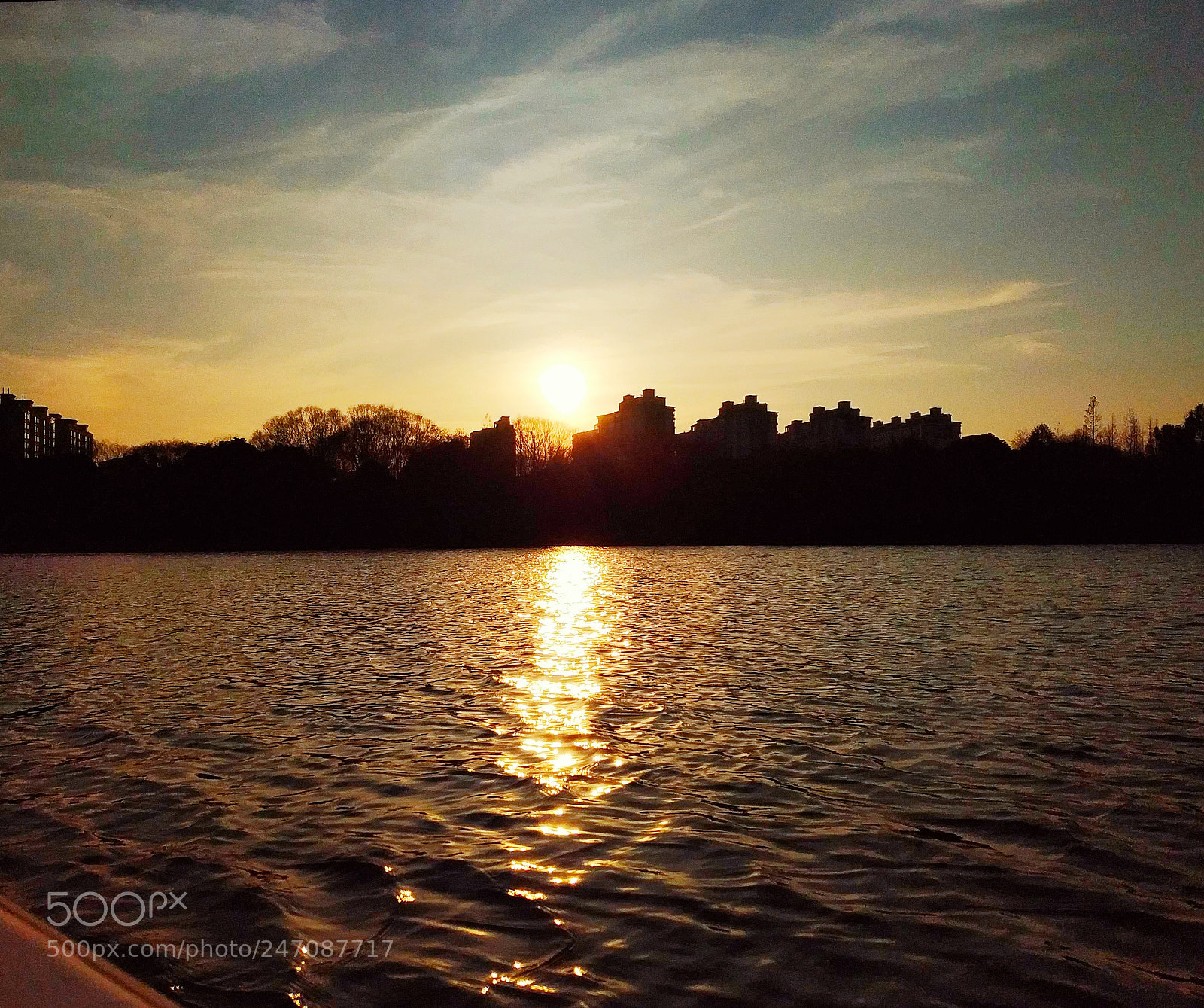 Xiaomi MIX 2 sample photo. Sunset on lake photography