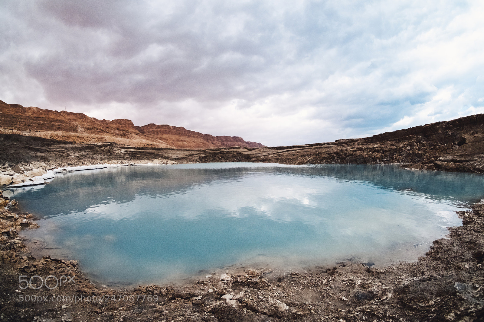 Fujifilm X-T2 sample photo. Surreal dead sea morning photography