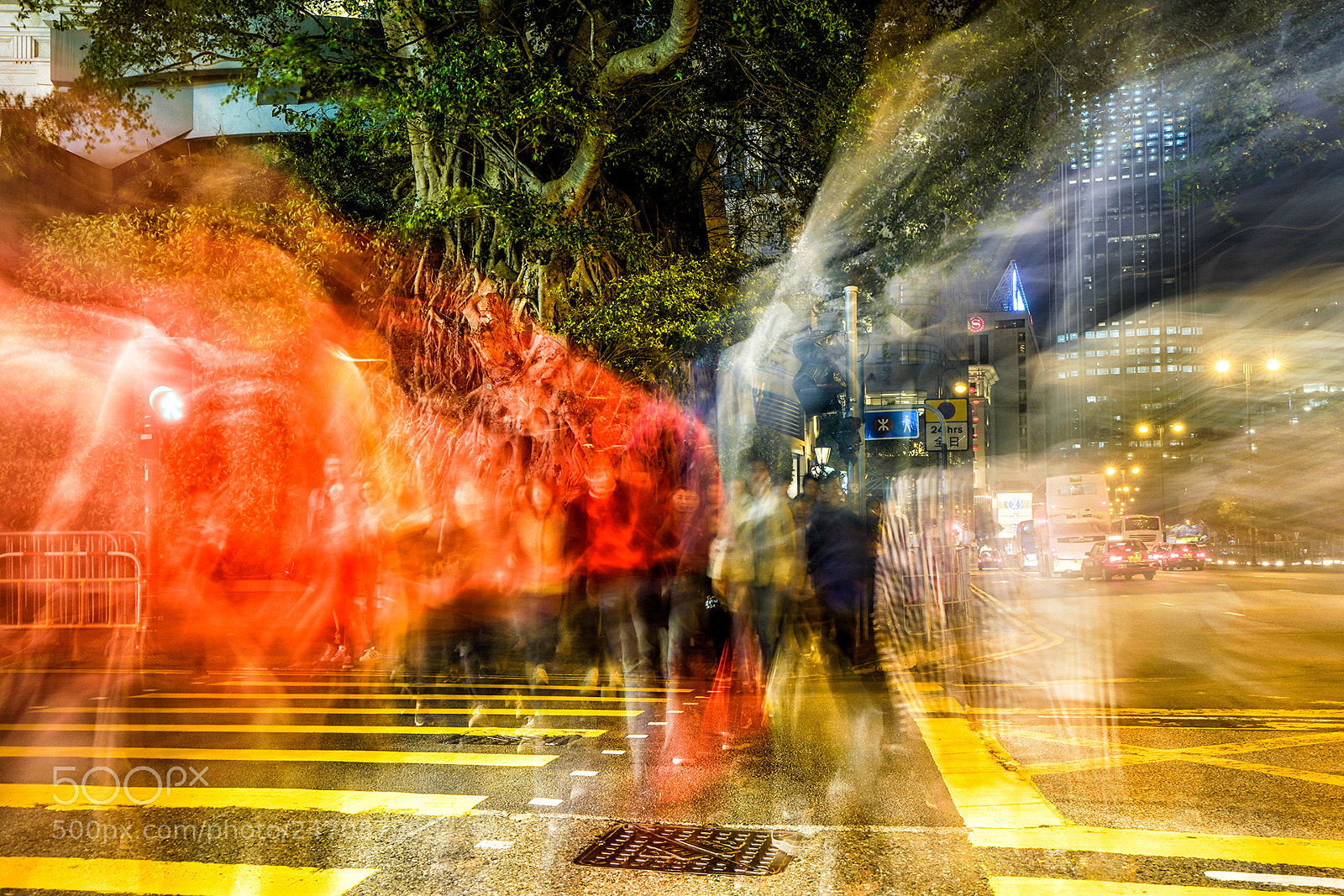 Sony a7R III sample photo. Crossroad in hk photography