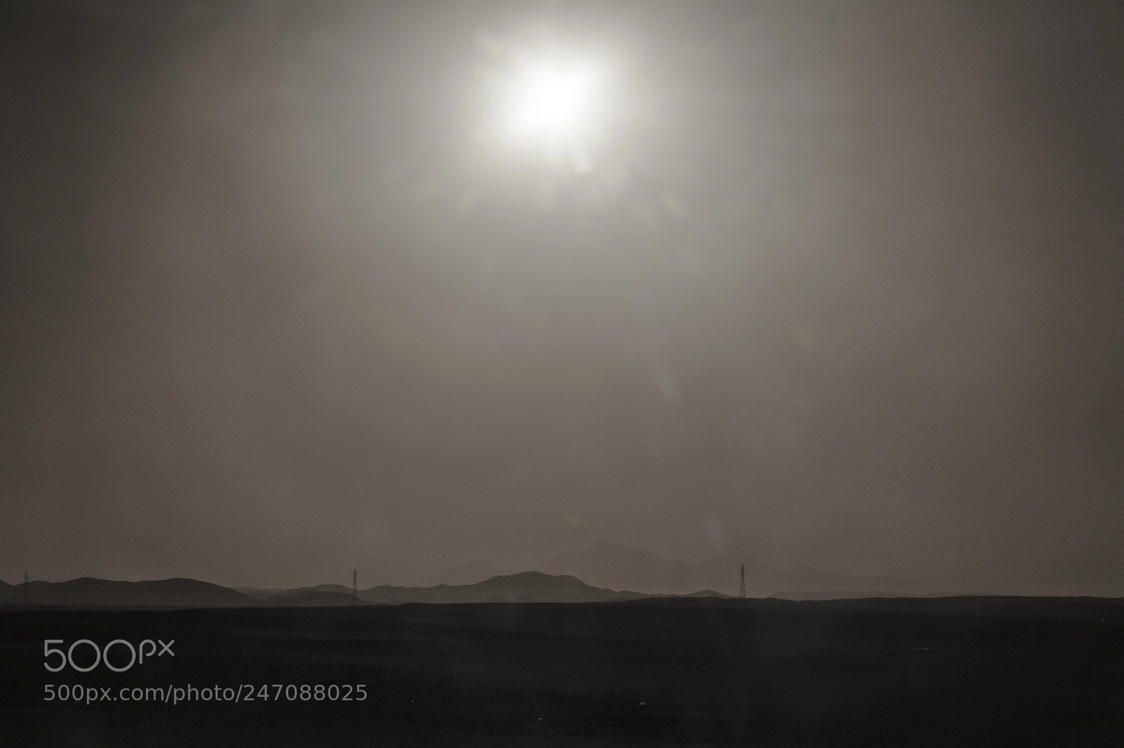 Nikon D700 sample photo. Wan sun in desert photography