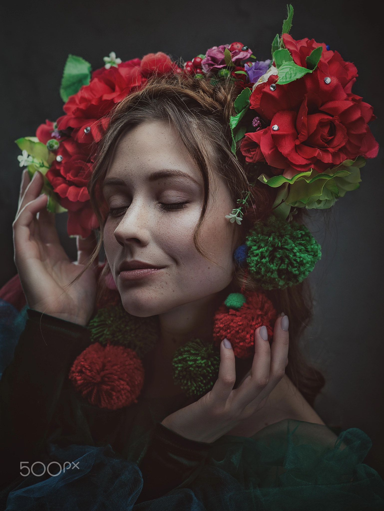 Miracle female art portrait