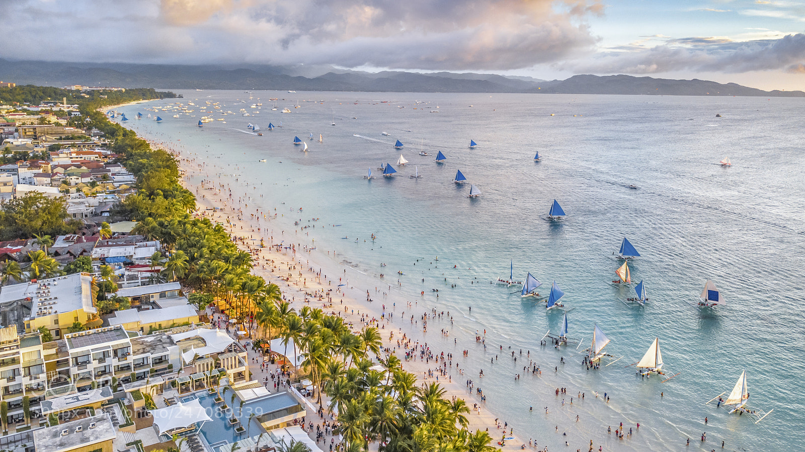 DJI FC220 sample photo. Boracay island, the philippines photography