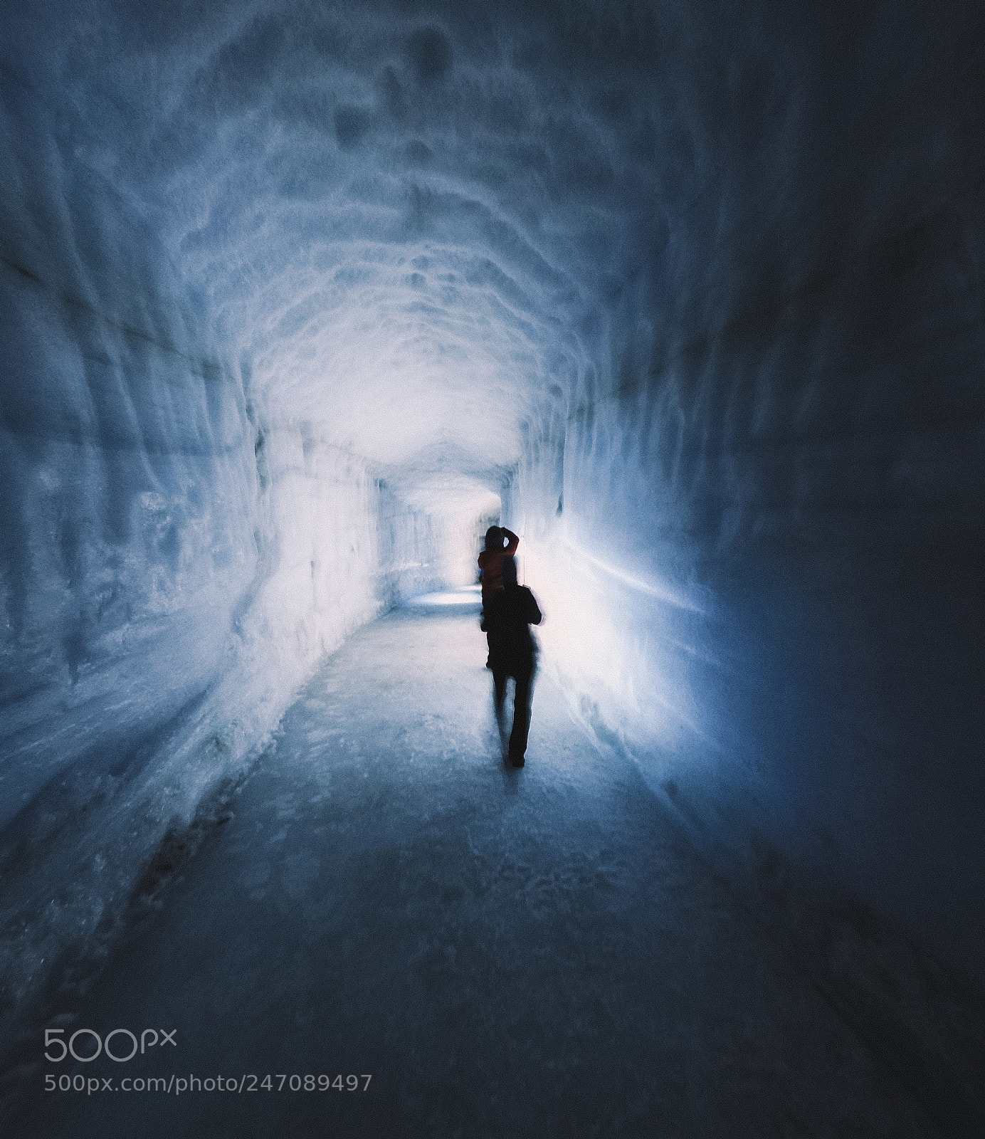 GoPro HERO4 Silver sample photo. | walking under the glacier | photography