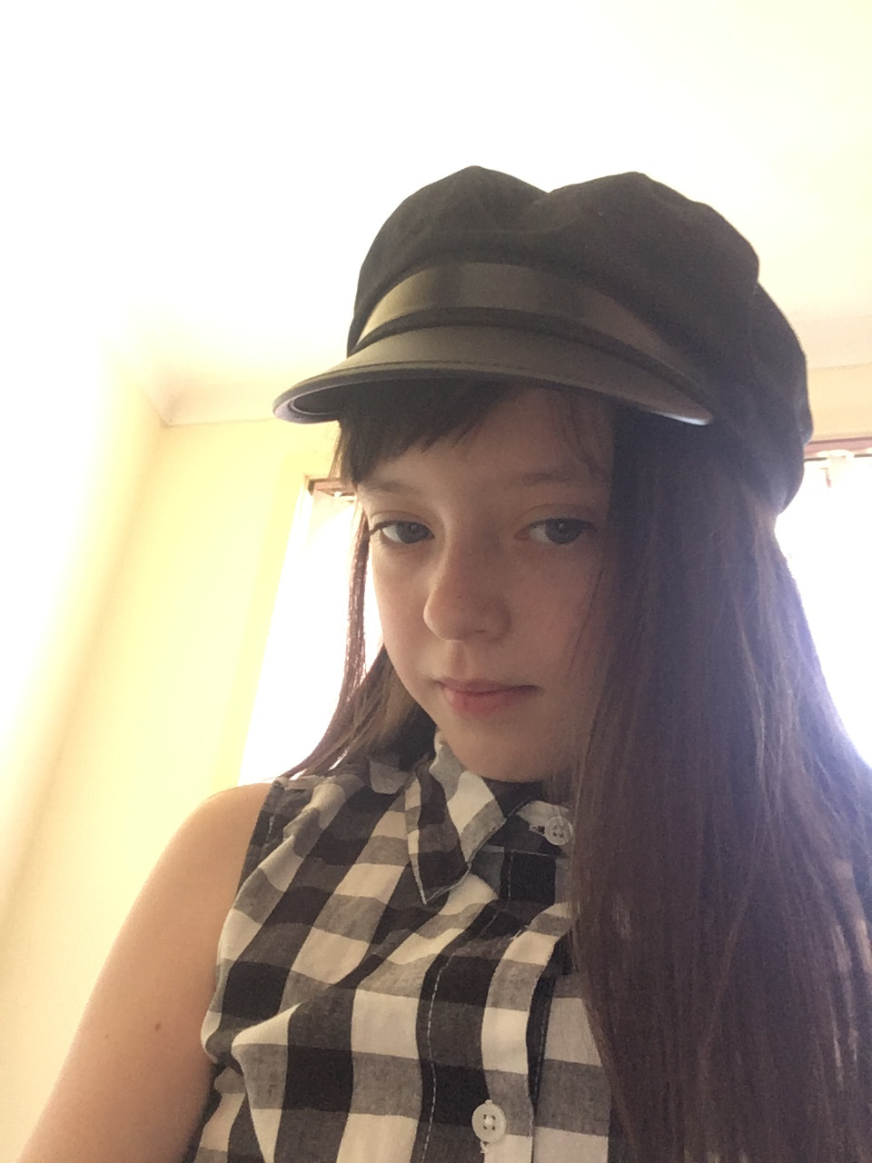 Apple iPad (5th generation) sample photo. Trendy train hats photography
