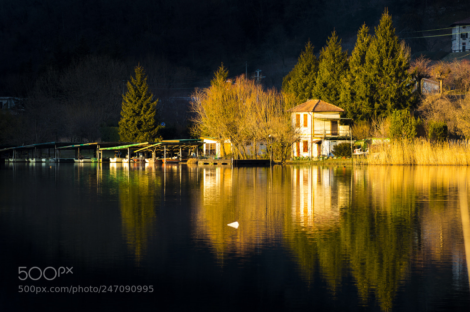 Nikon D3200 sample photo. Segrino lake photography