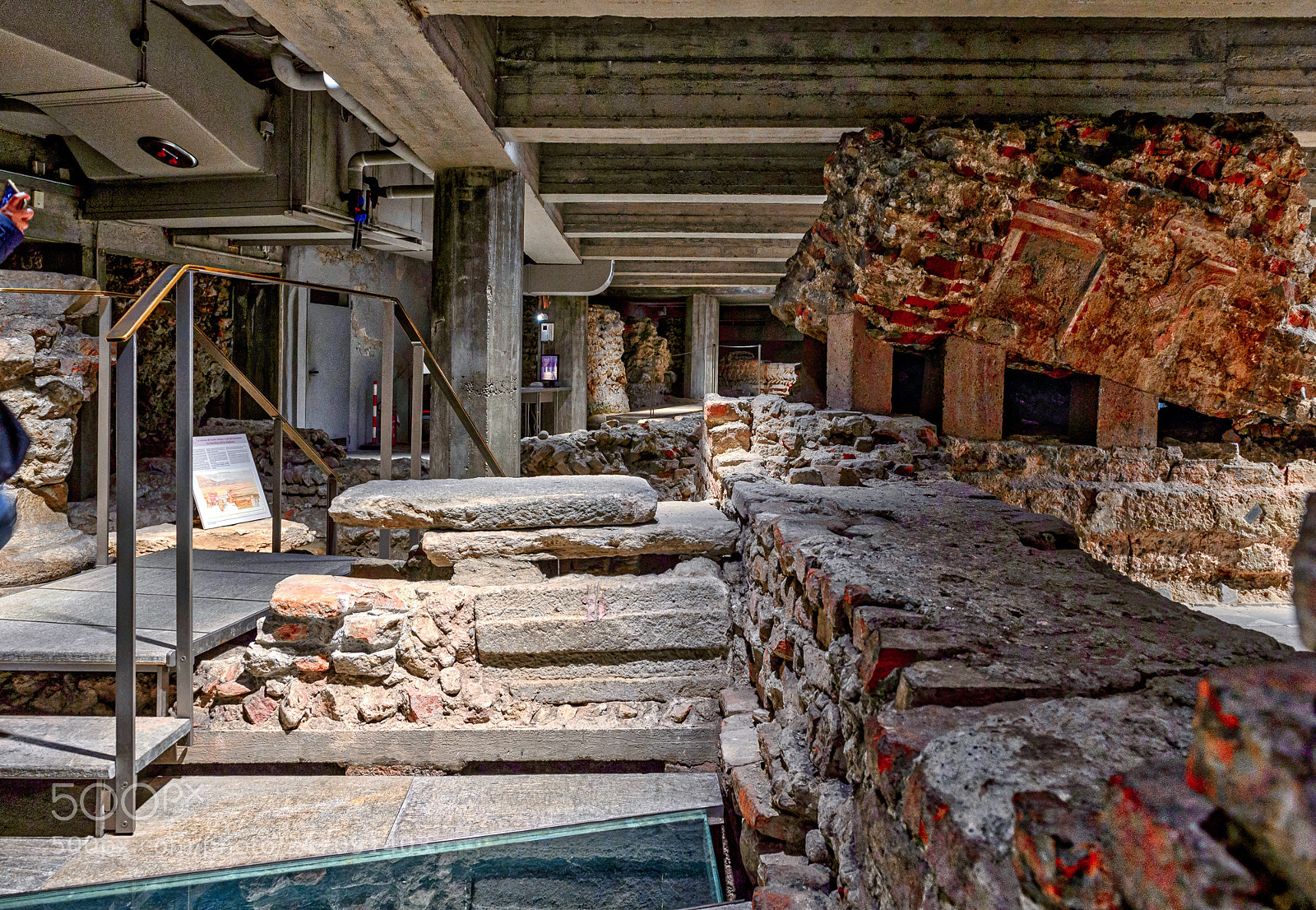Nikon D4S sample photo. Inside basement of duomo photography