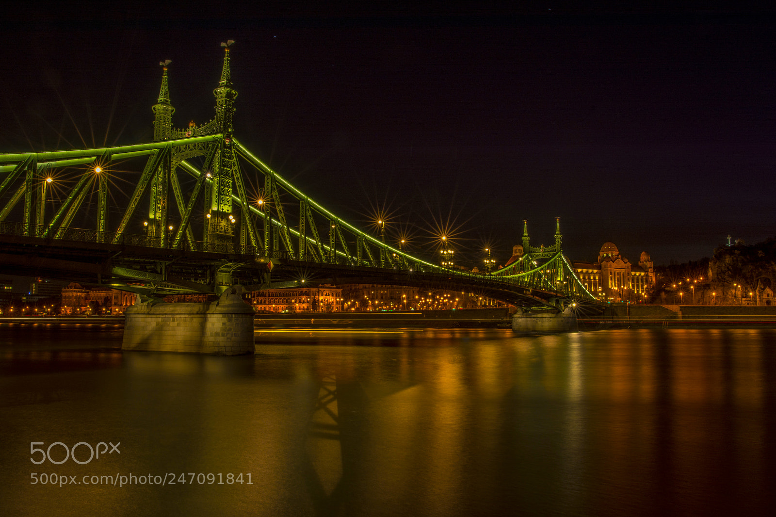 Nikon D7100 sample photo. Budapest - liberty bridge photography
