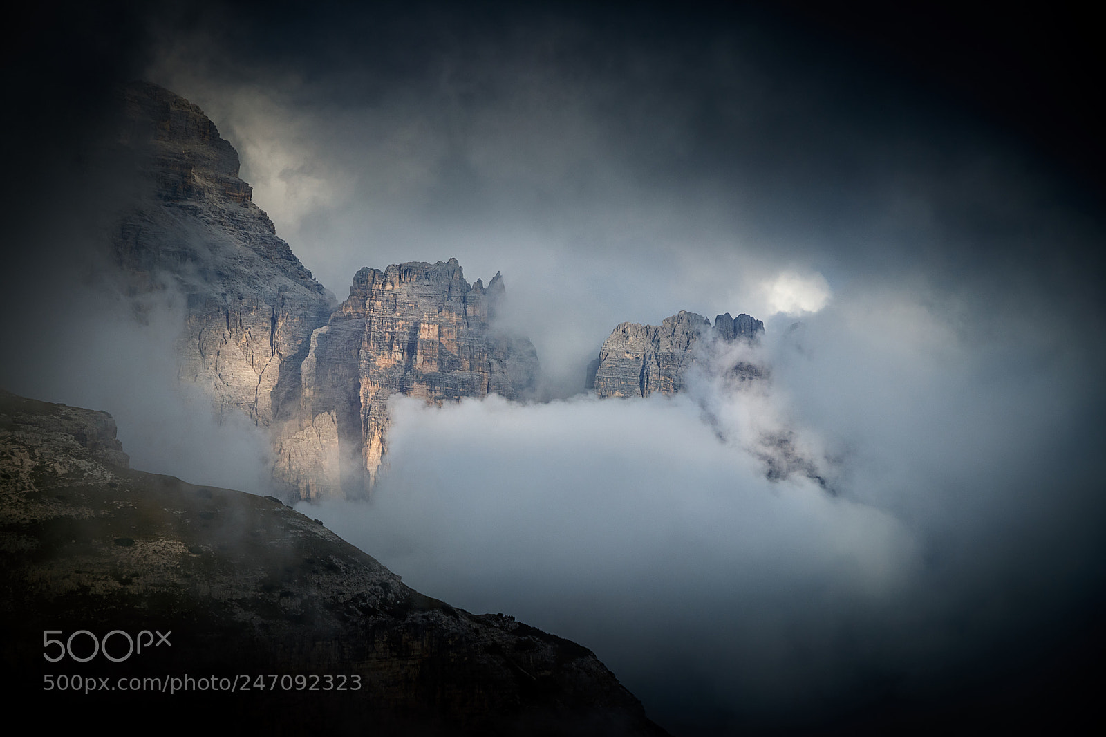 Canon EOS 80D sample photo. Sunrise at the dolomites photography