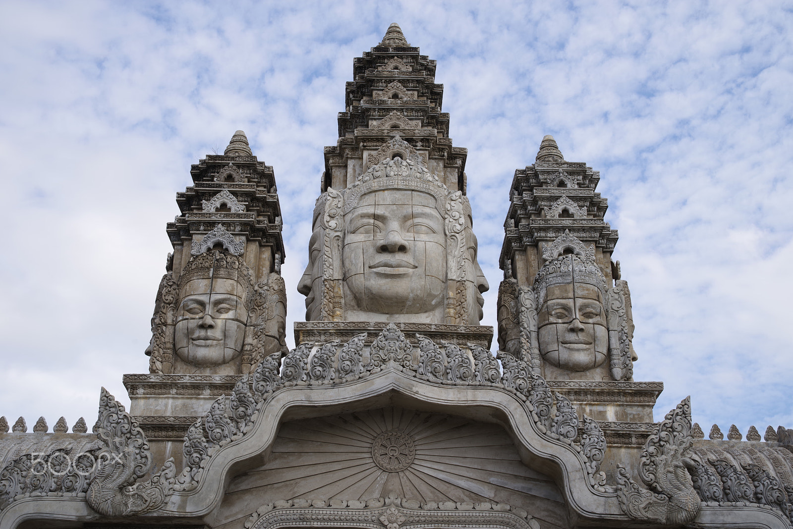 Pentax K-1 sample photo. Khmer temple photography
