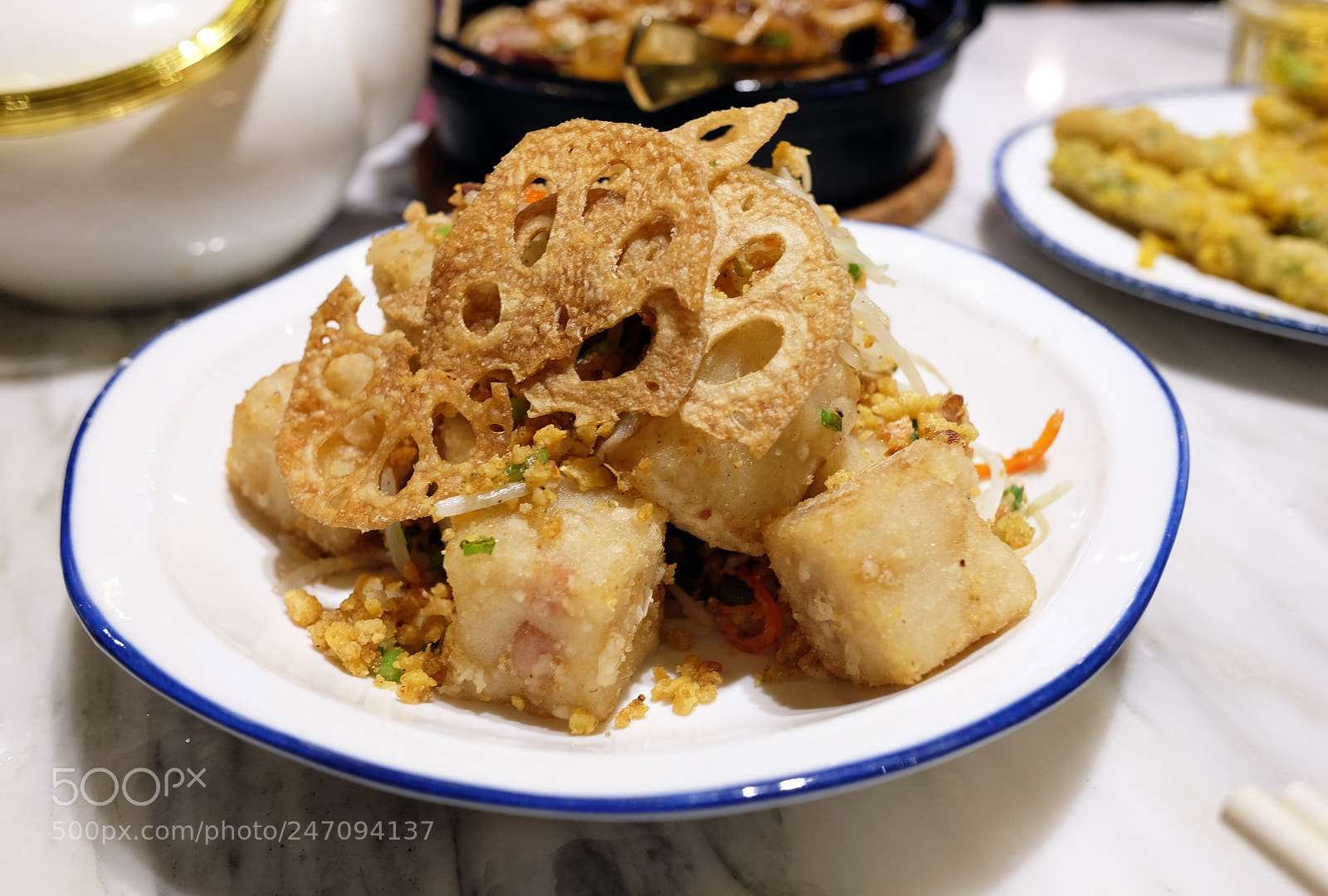 Fujifilm X70 sample photo. Radish cake during chinese photography