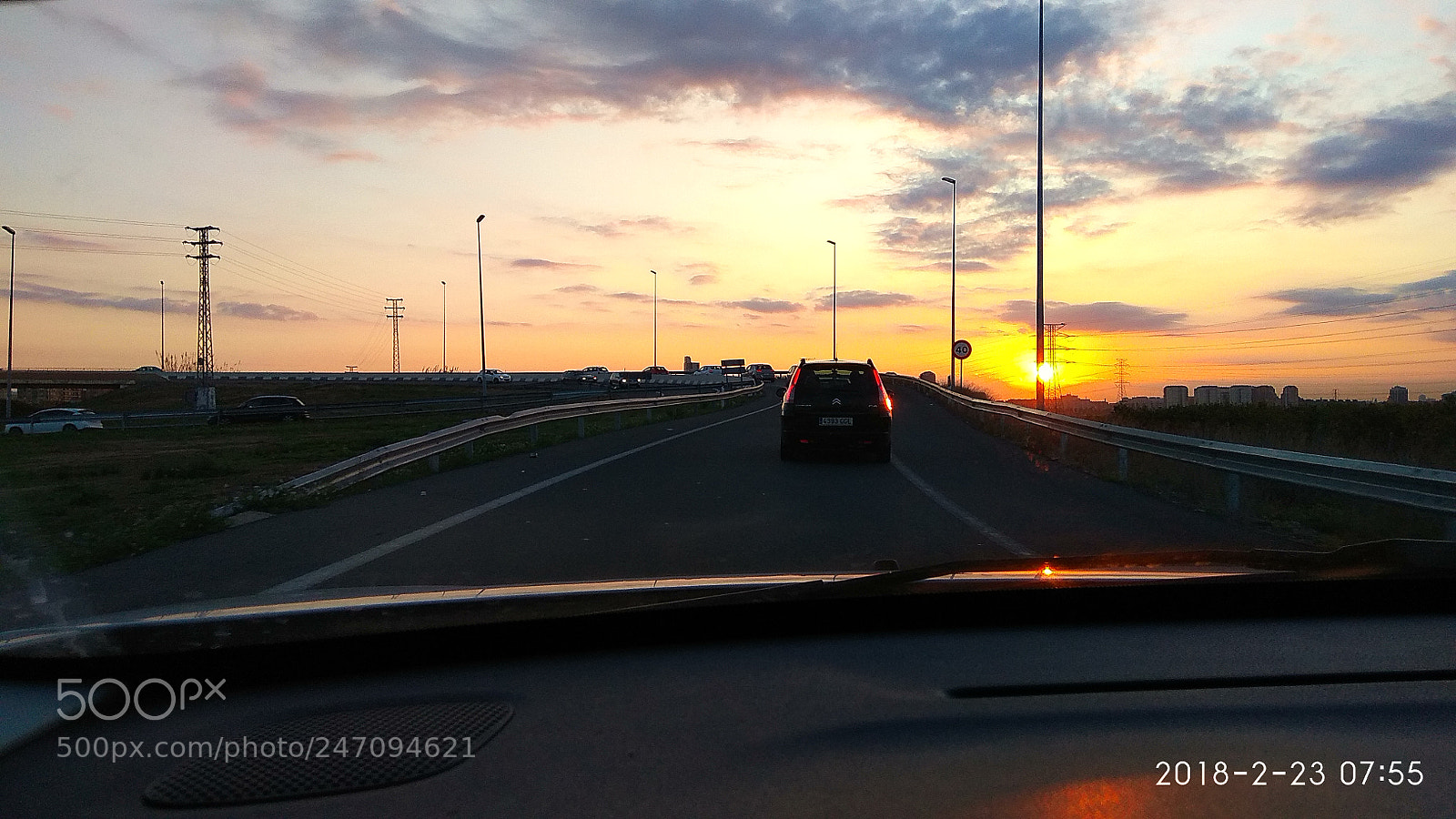 Xiaomi Redmi Note 4 sample photo. Going to work photography