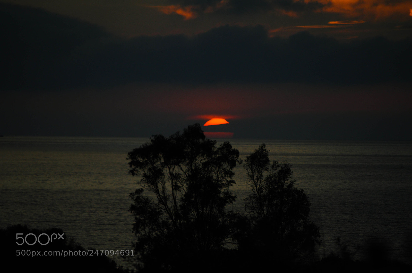 Nikon D5000 sample photo. Sunset photography
