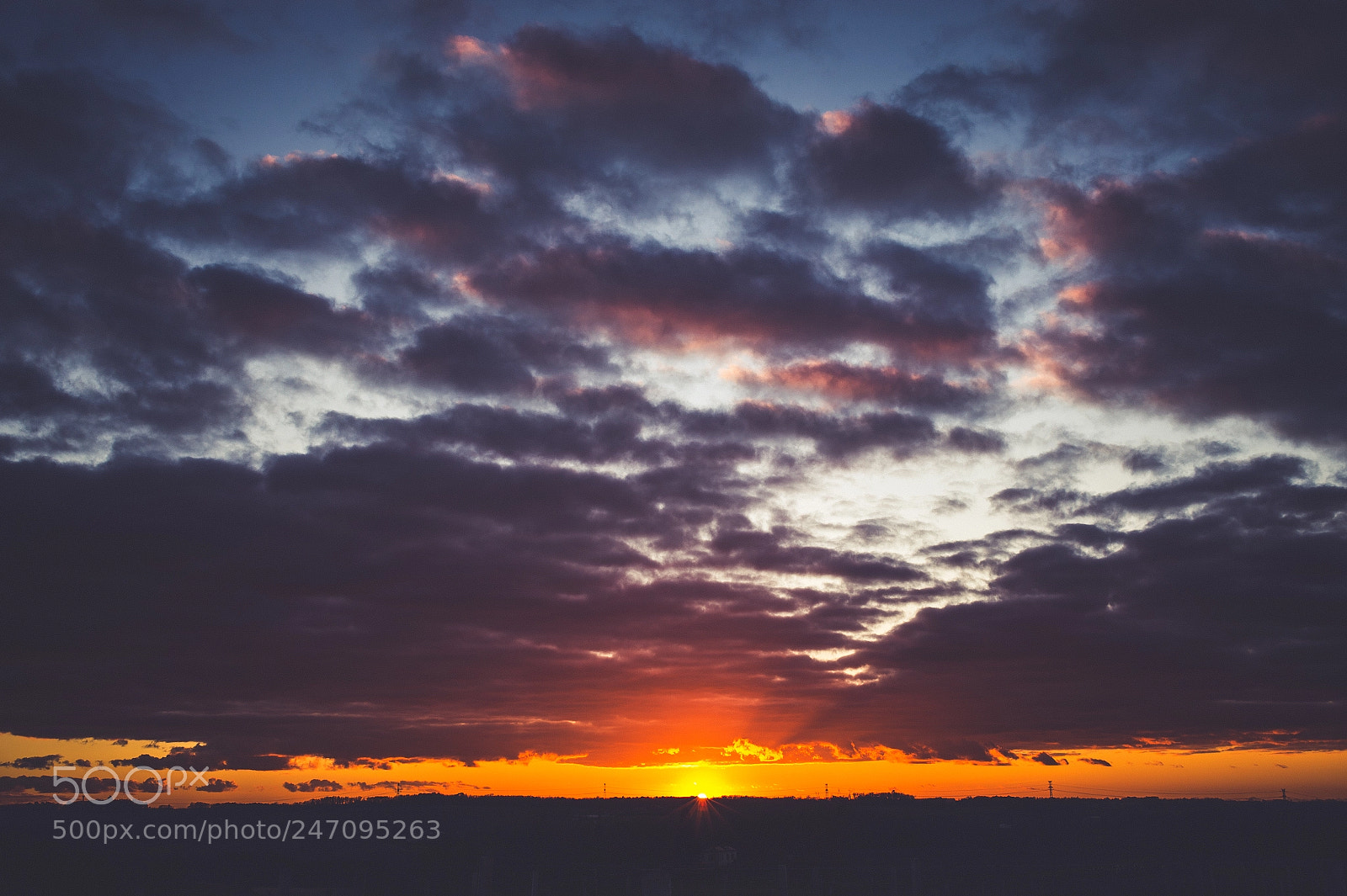 Nikon D4 sample photo. Sunset : france photography