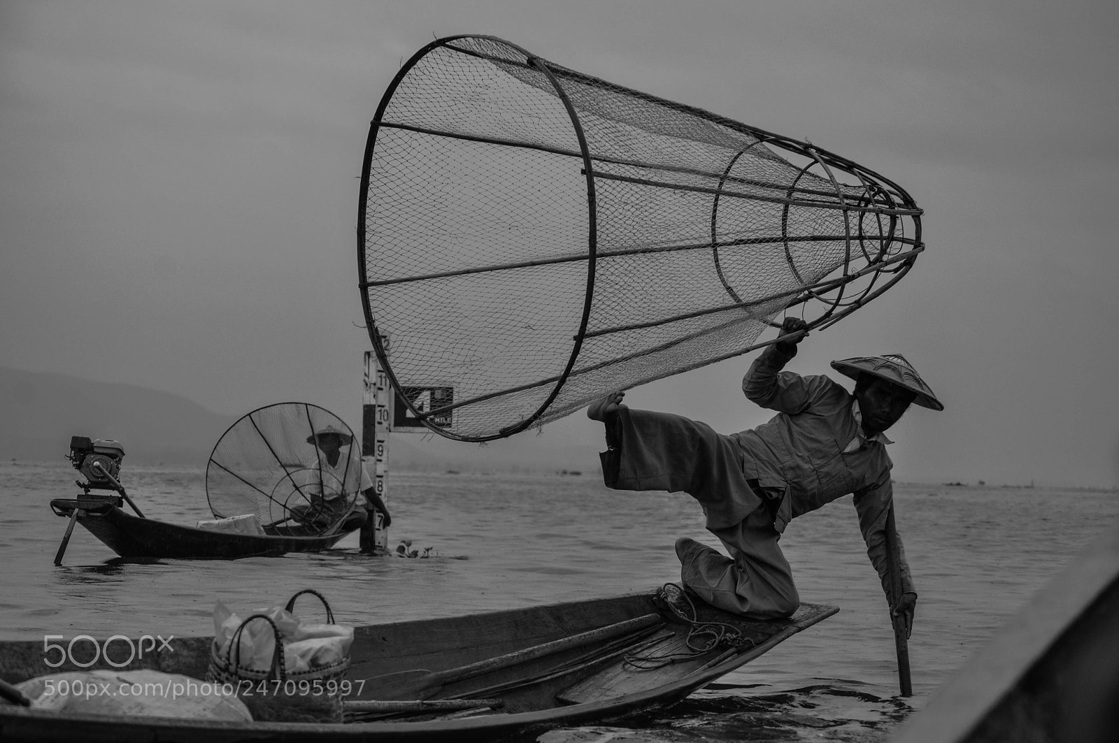 Nikon D5000 sample photo. Fisherman photography