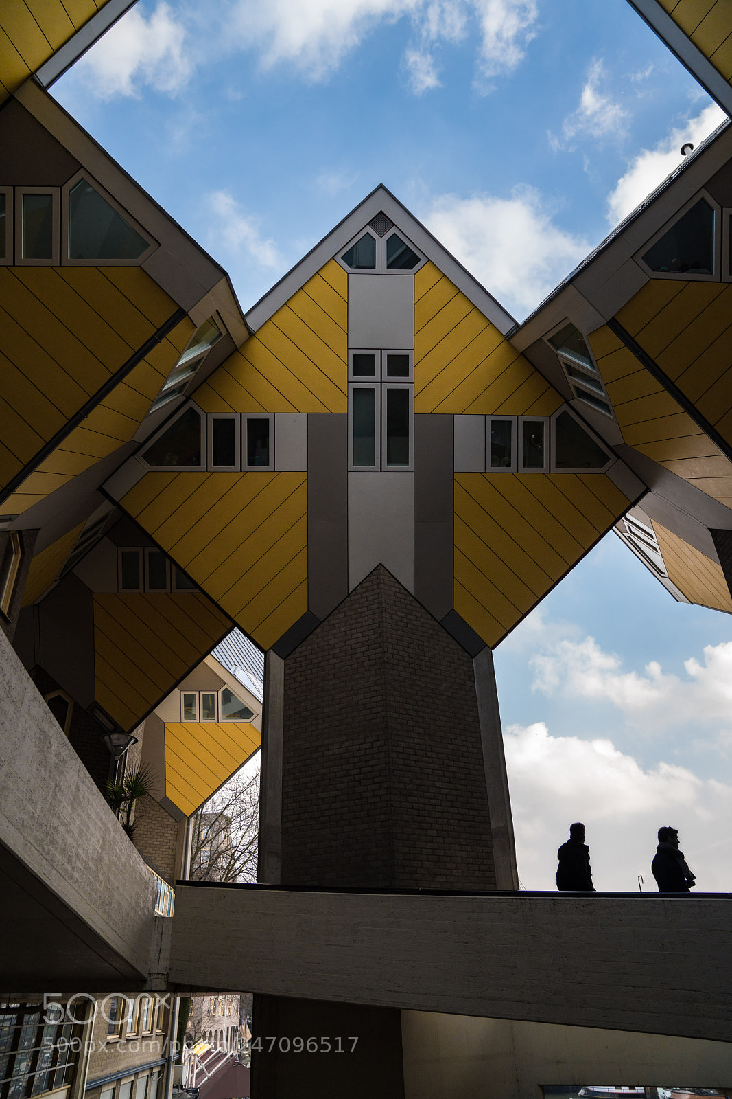 Sony a7R III sample photo. Cube houses rotterdam photography