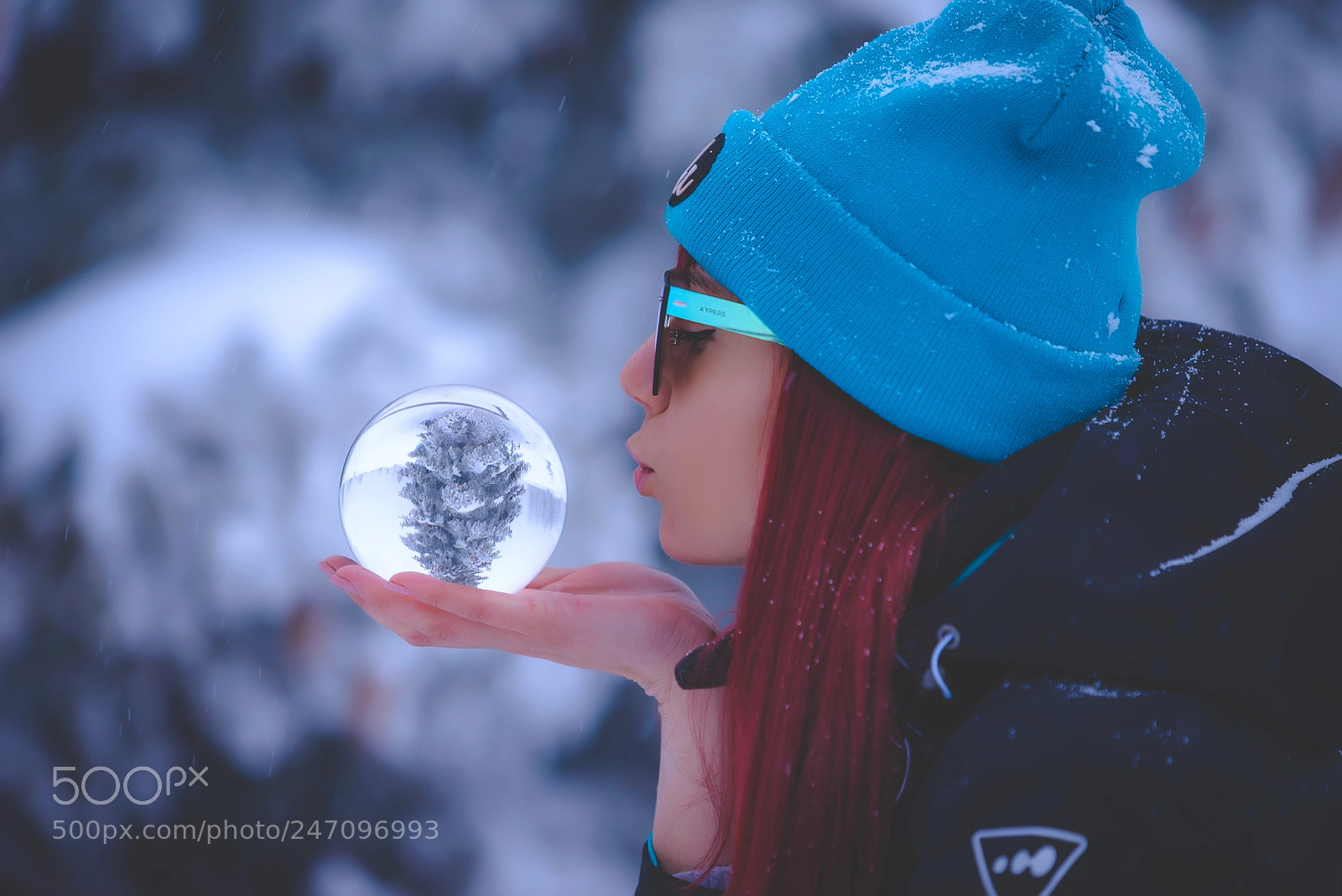 Nikon D610 sample photo. Winter in my hand photography