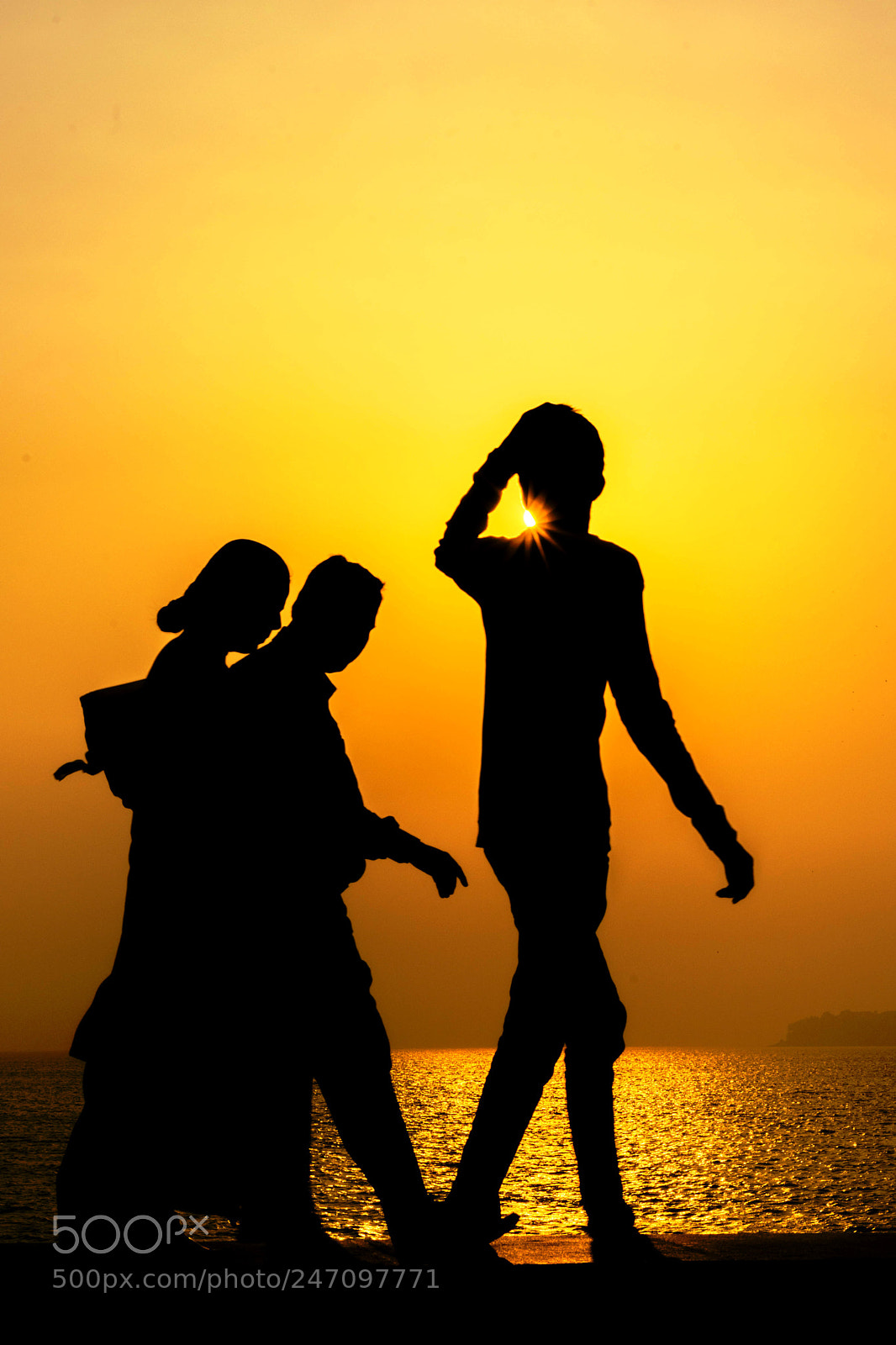Nikon D7200 sample photo. Golden silhouette photography