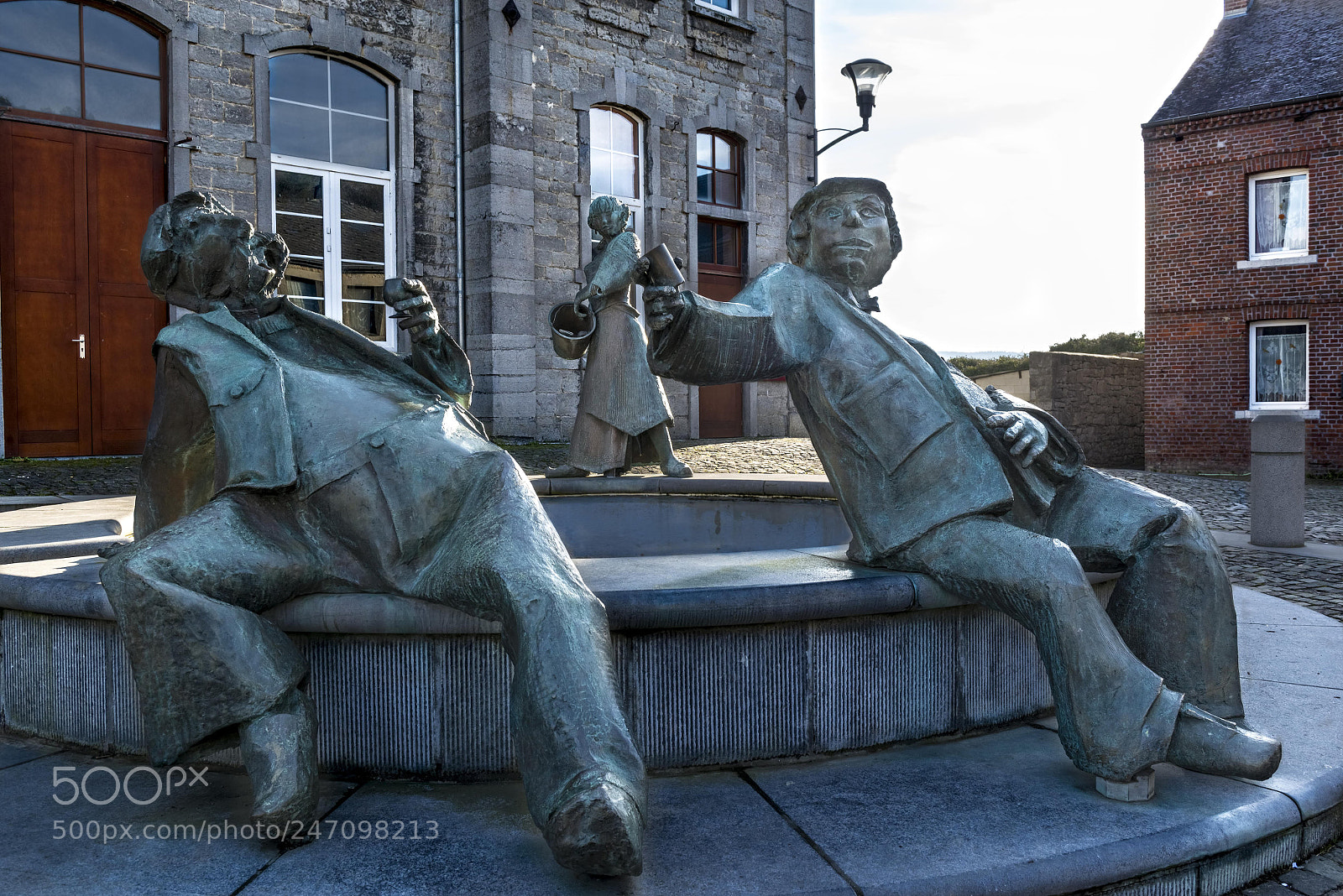 Nikon D800E sample photo. Statue toine de treignes photography