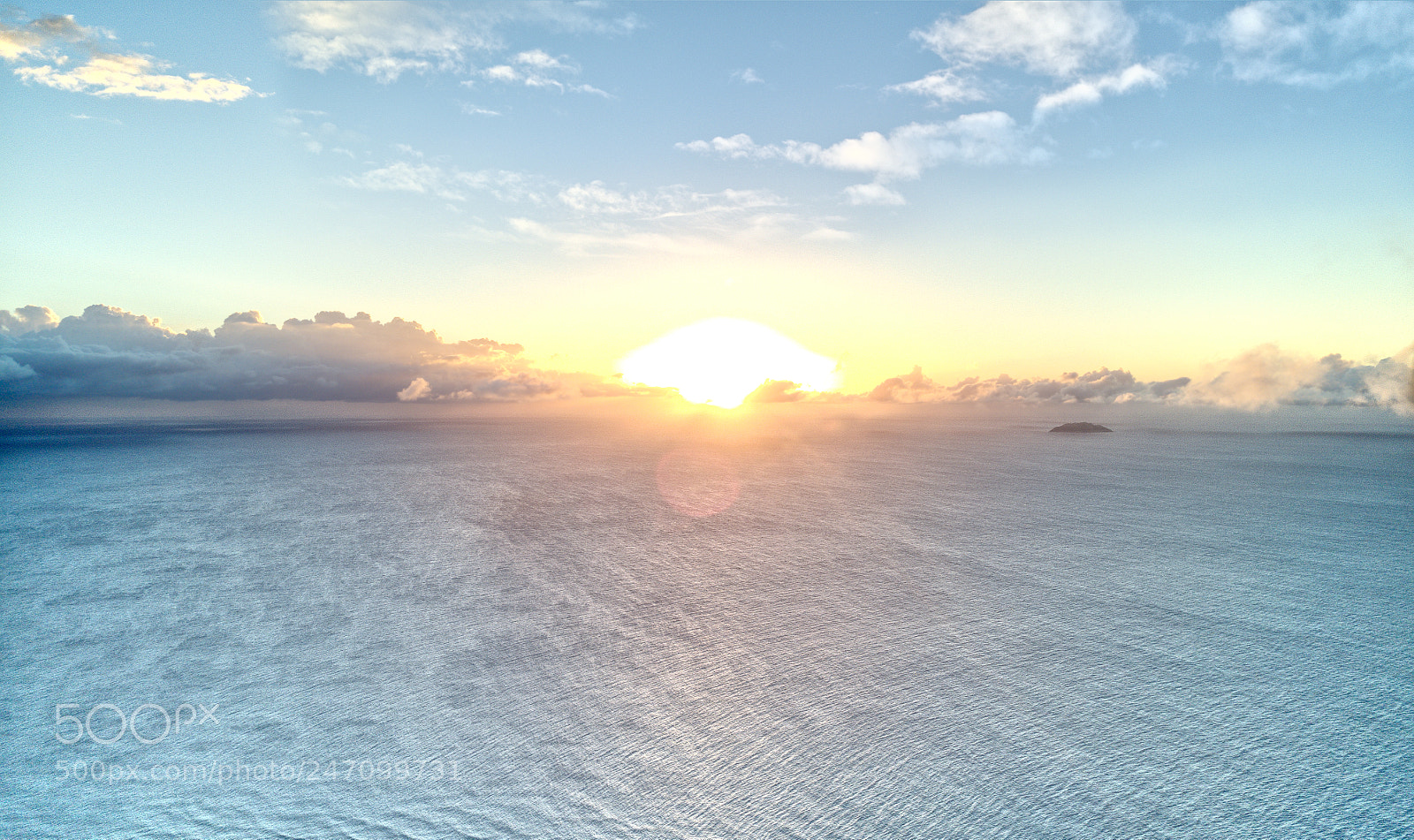 DJI FC220 sample photo. Sunset over rincon photography