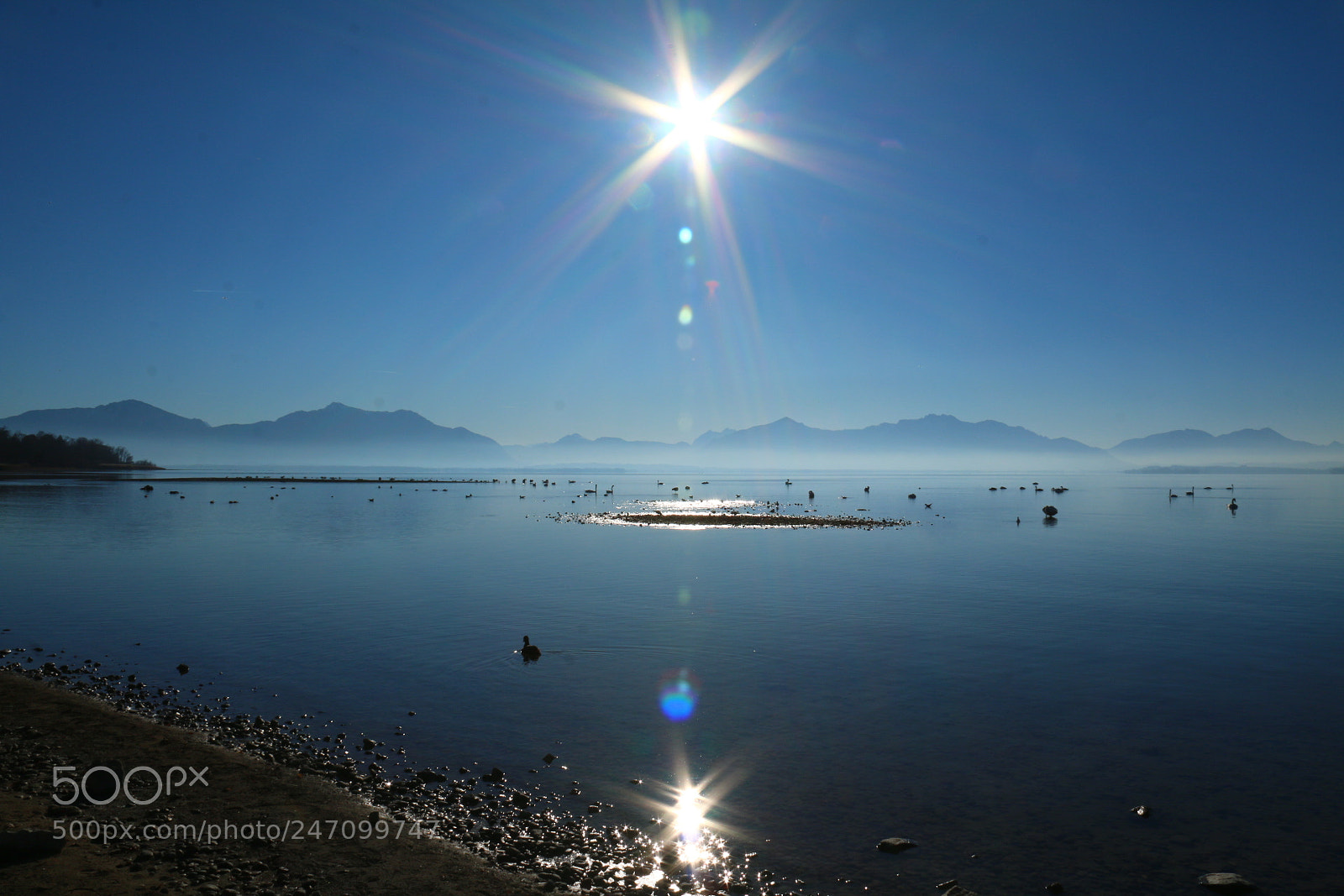 Canon EF-S 18-200mm F3.5-5.6 IS sample photo. Chiemsee photography