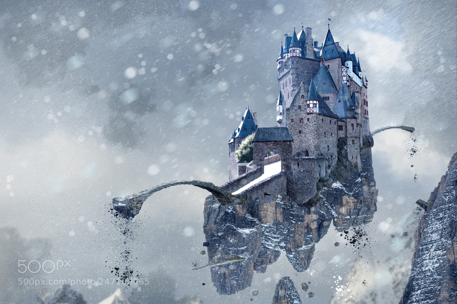 Canon EOS 5D sample photo. The flying castle photography