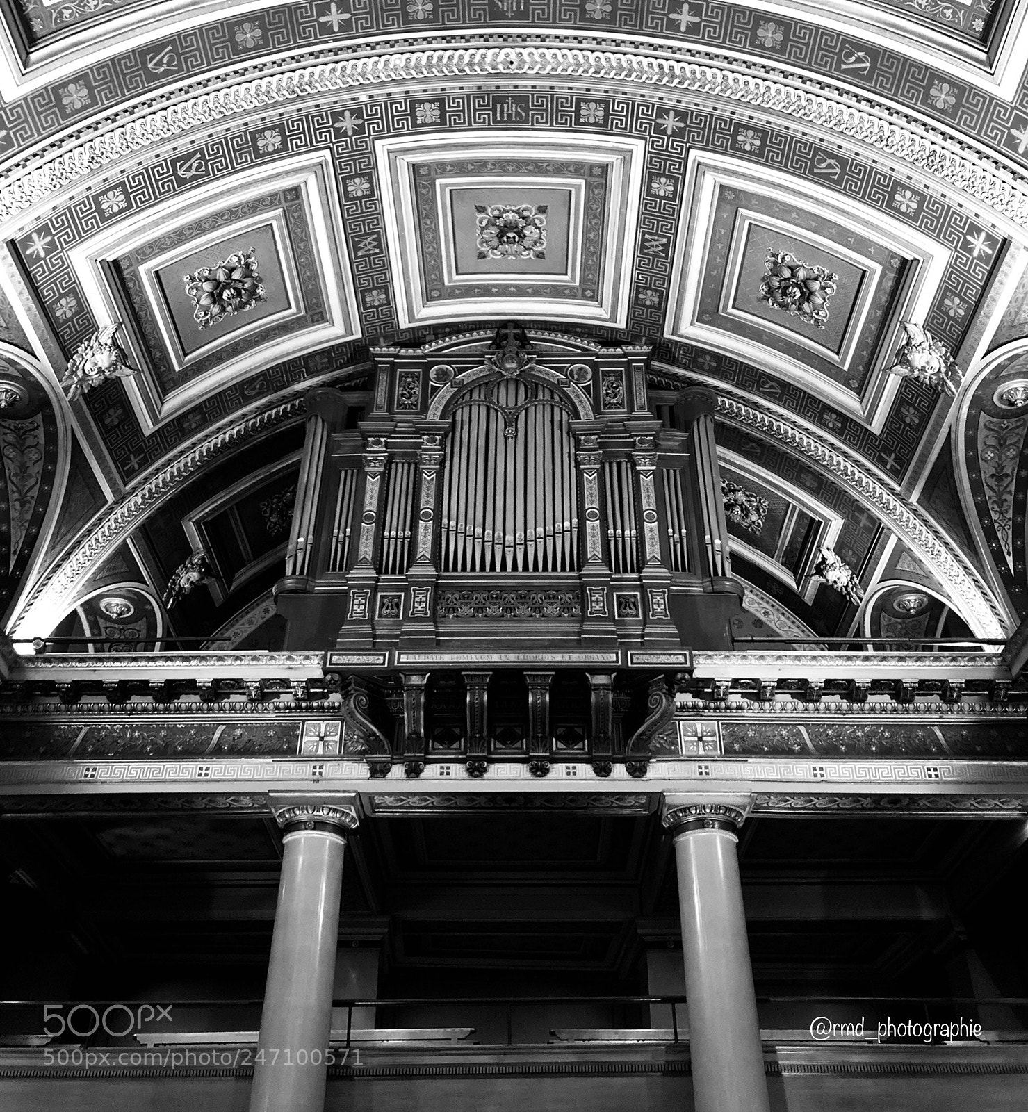 Apple iPhone 8 Plus sample photo. Orgue de la chapelle photography