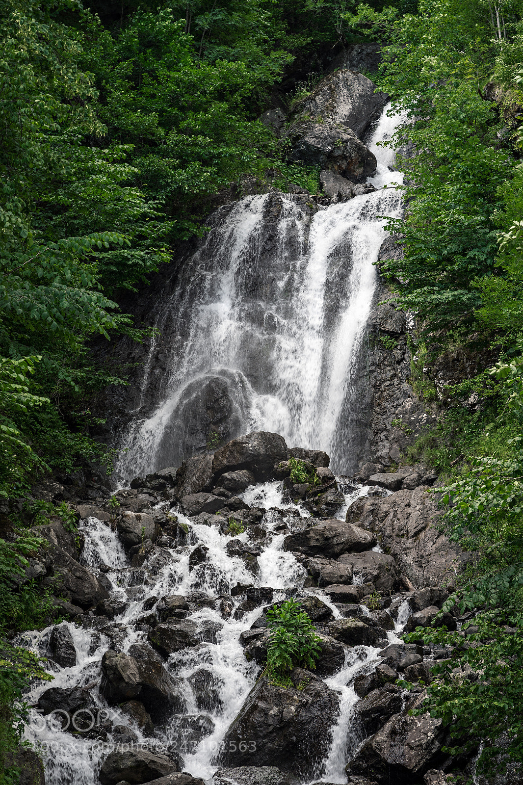 Sony a7 II sample photo. "milk waterfall" in georgia photography