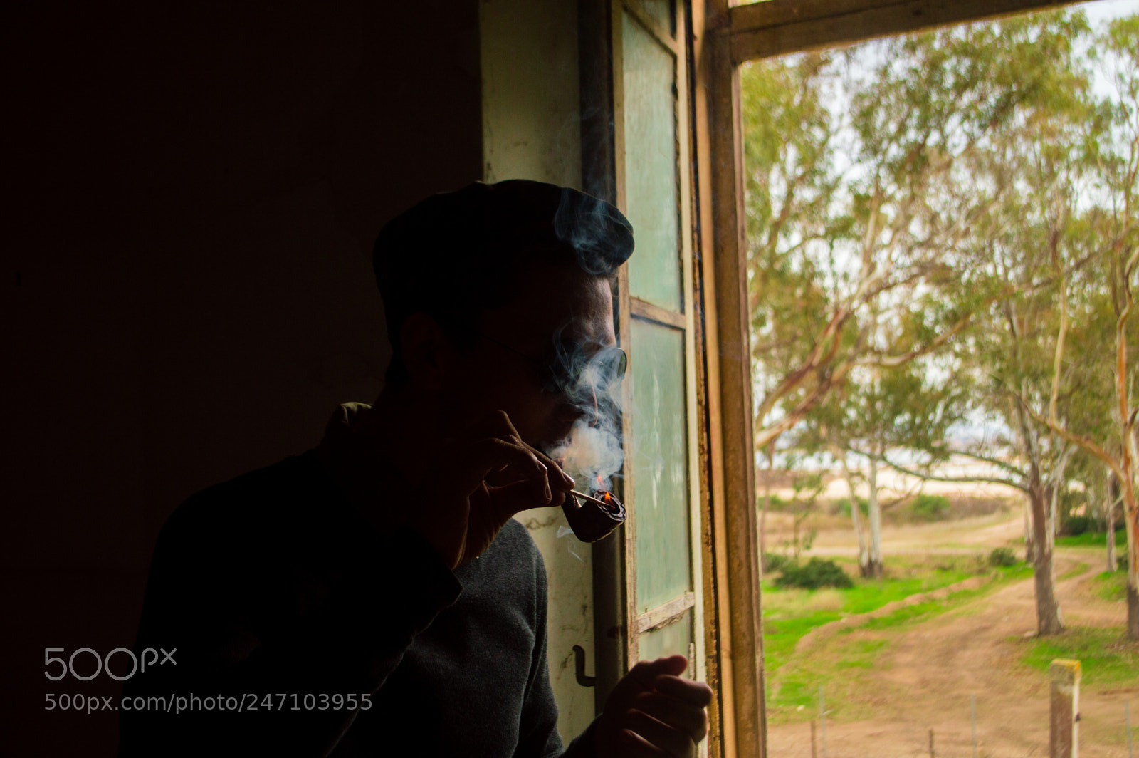 Nikon D3200 sample photo. A man smoking his photography
