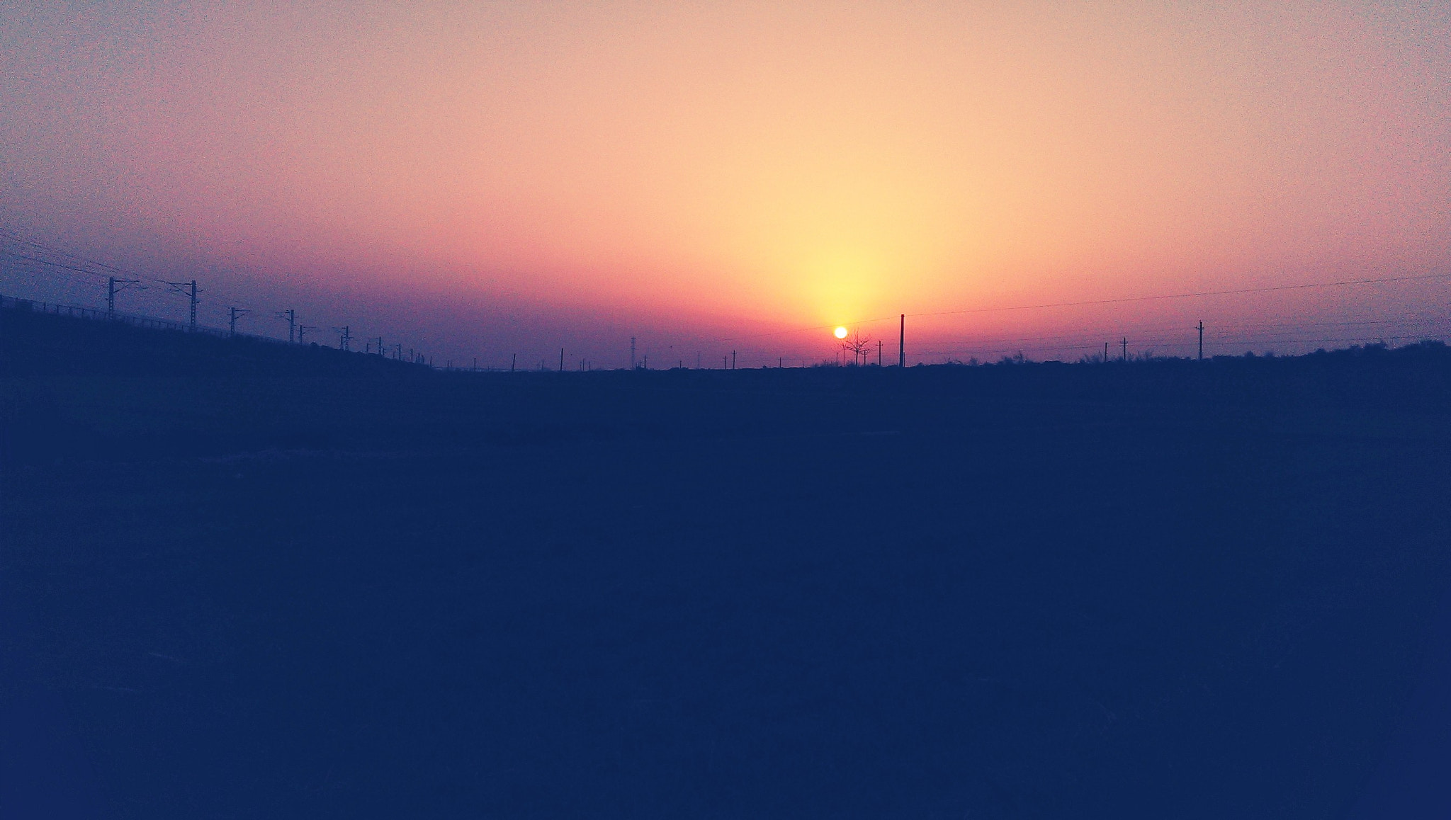 HTC ONE sample photo. Sunset photography