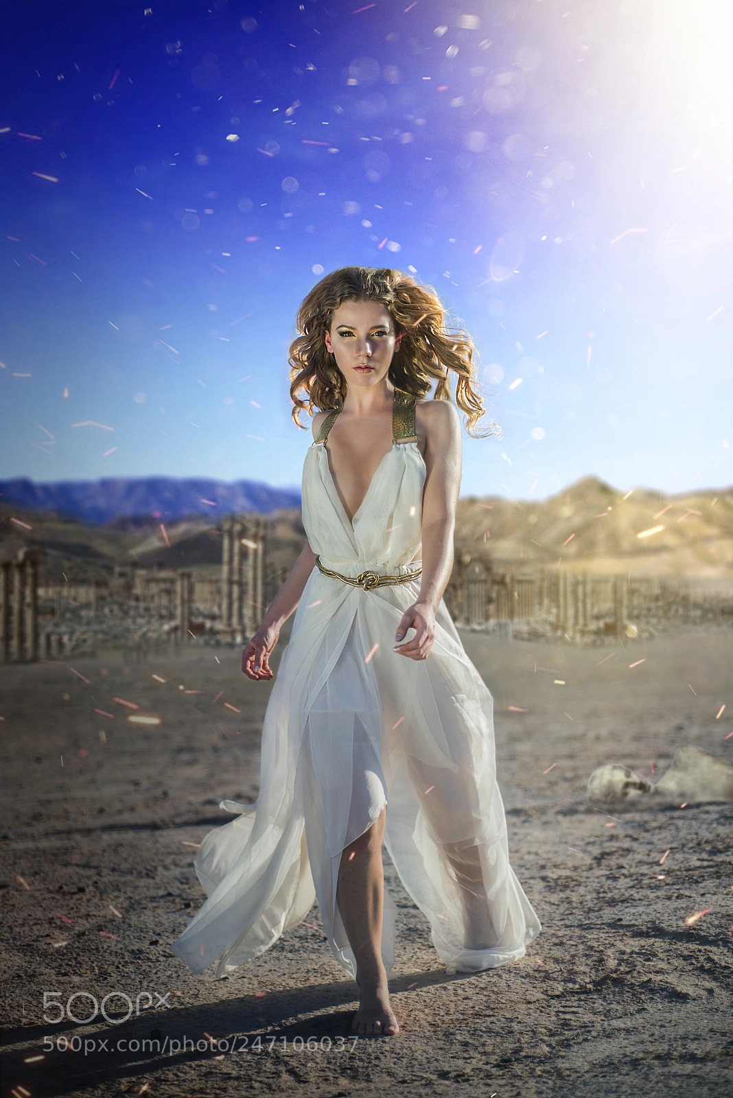 Nikon D610 sample photo. El destierro- modelo chiara photography