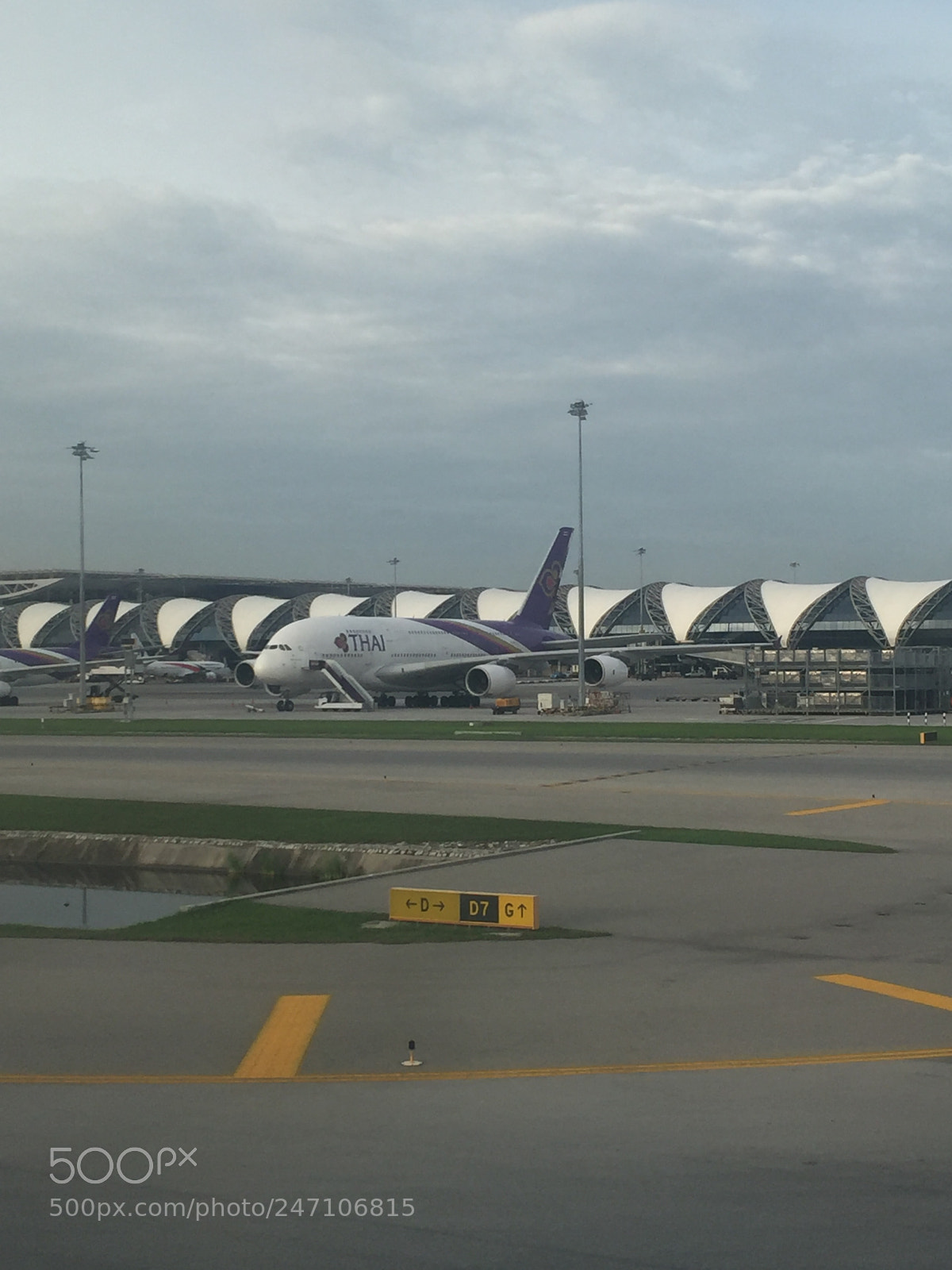 Apple iPhone 6 sample photo. Suvarnabhumi airport bkk bangkok photography