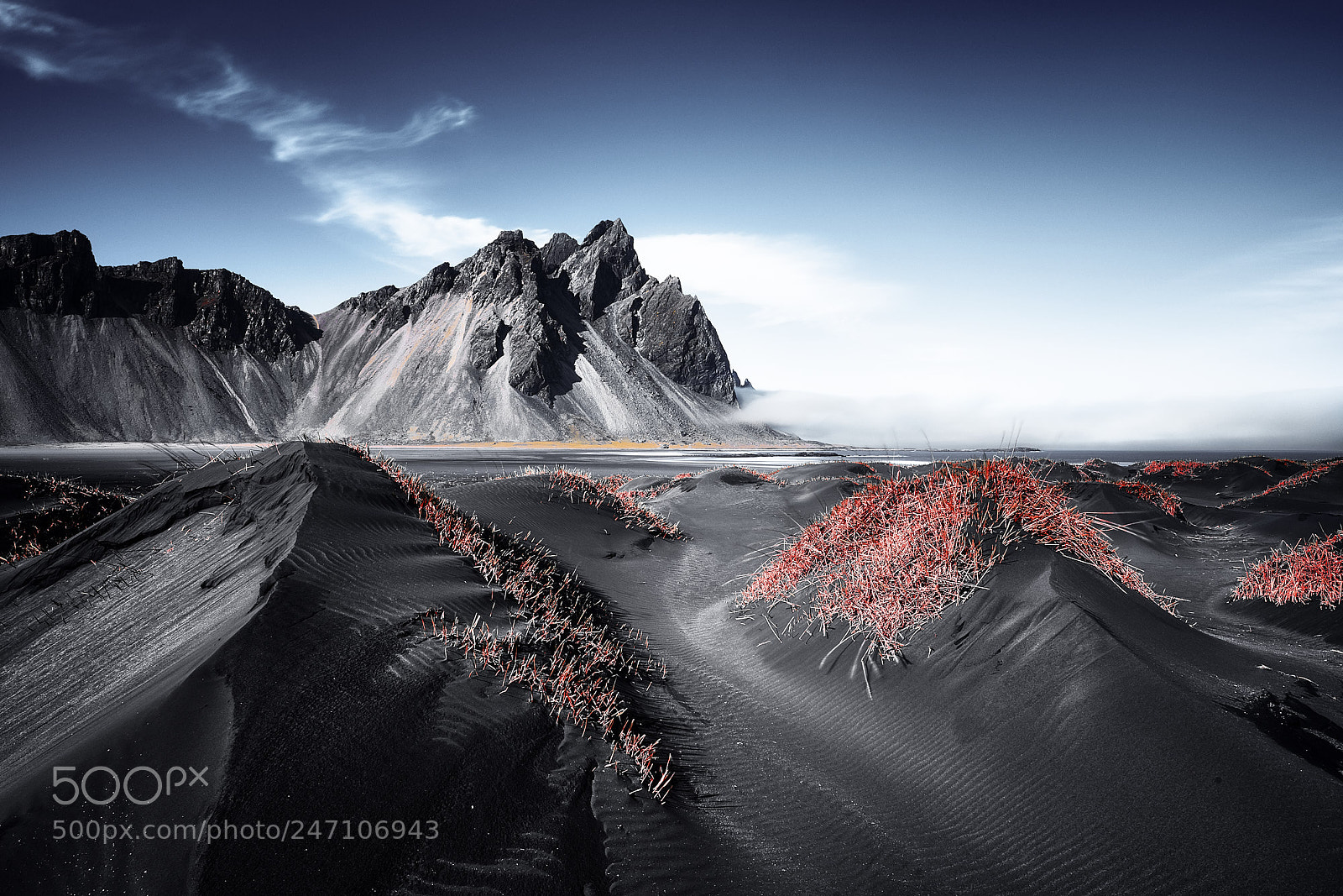 Sony a7R II sample photo. Vestrahorn iceland photography