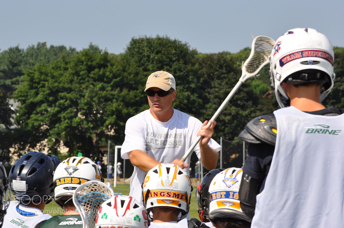 Nikon D90 sample photo. Lacrosse camp photography