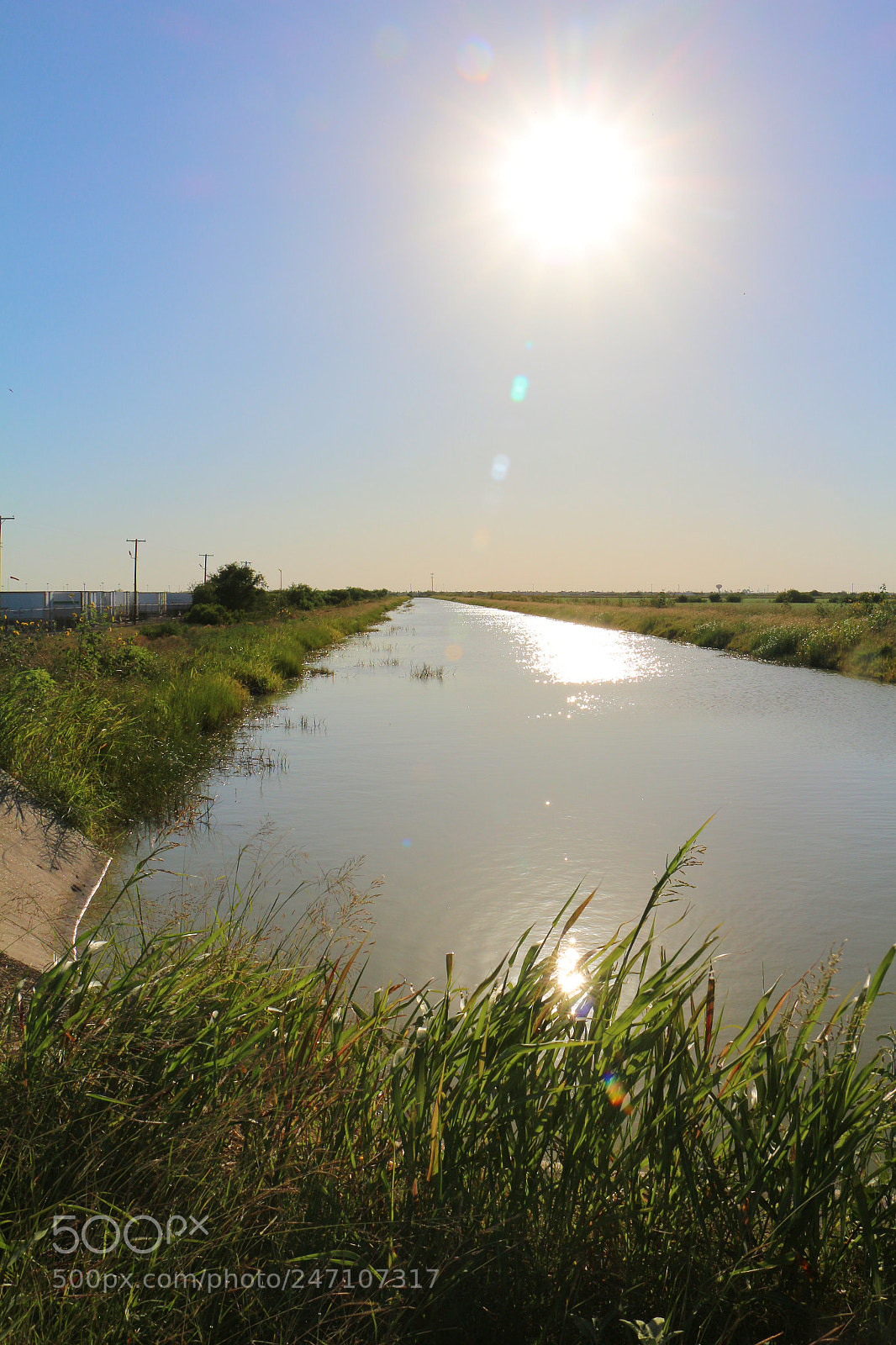 Canon EOS 700D (EOS Rebel T5i / EOS Kiss X7i) sample photo. Valley irrigation canal photography