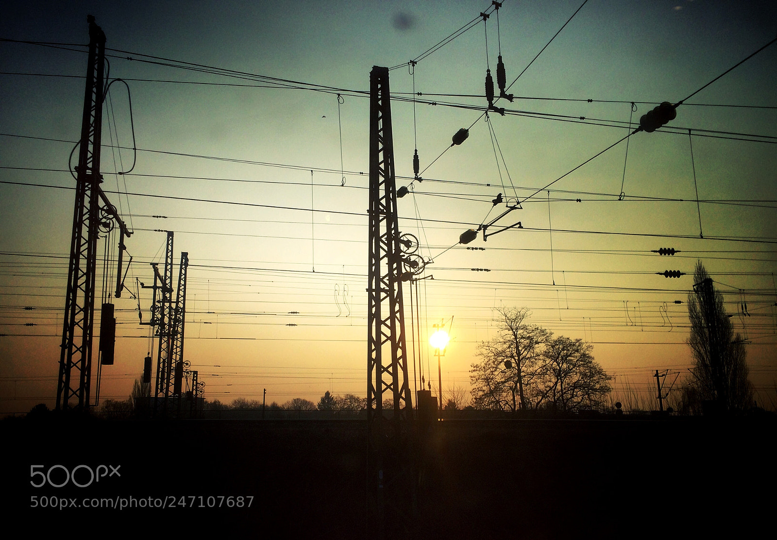 Apple iPhone 5s sample photo. Train romance photography