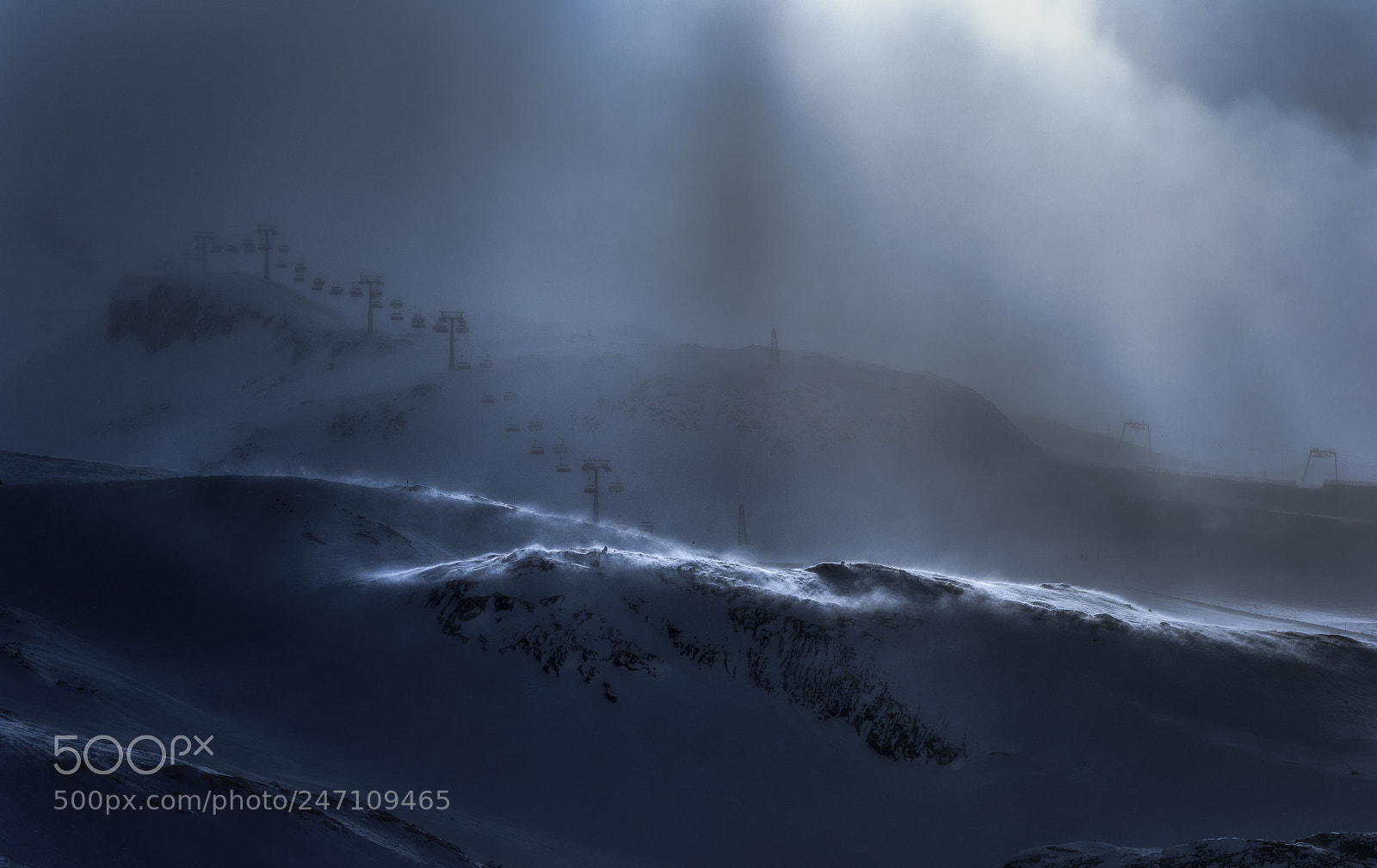 Nikon D810 sample photo. Harsh skiing photography